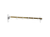 Essem Design Nostalgi Hook Strip, White/Brass