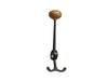 Essem Design Oskar Hat Hook Oak, Black