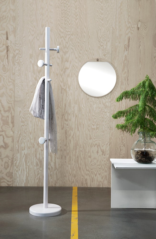 Essem Design Skruvad Coat Rack, White