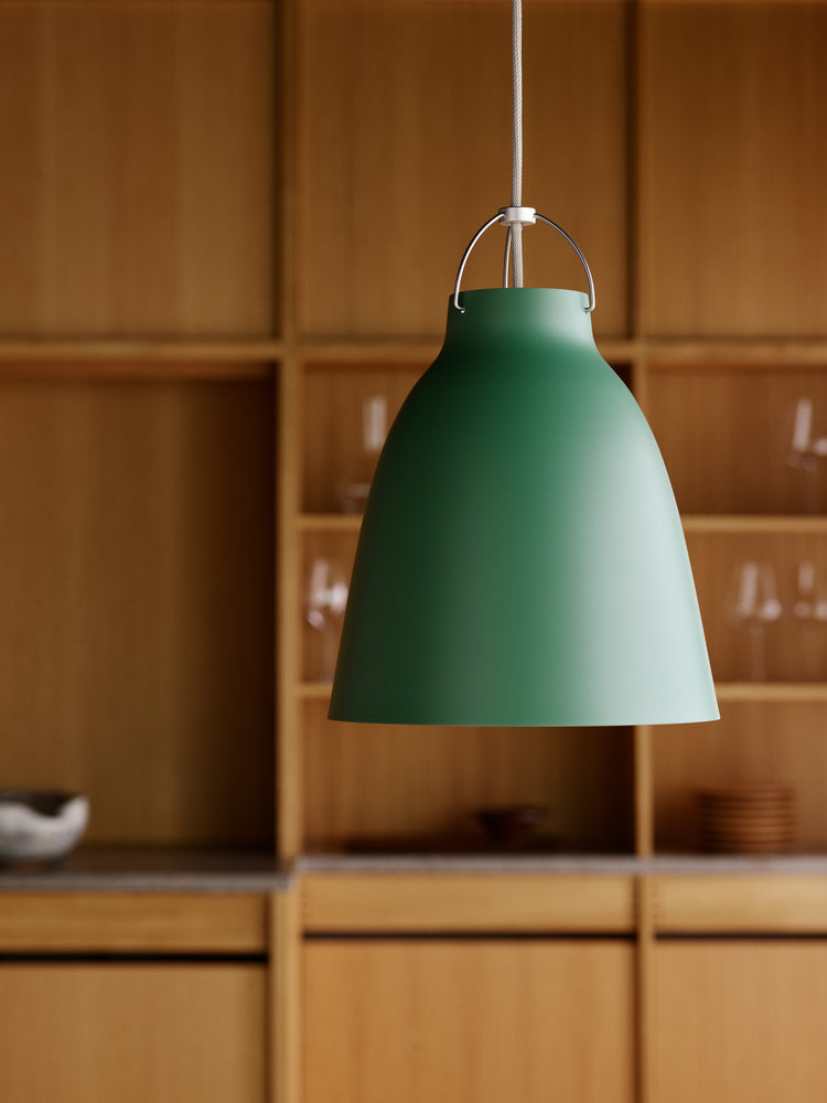 Fritz Hansen Caravaggio P2 Pendant Ø25,8 Cm, Dusty Green