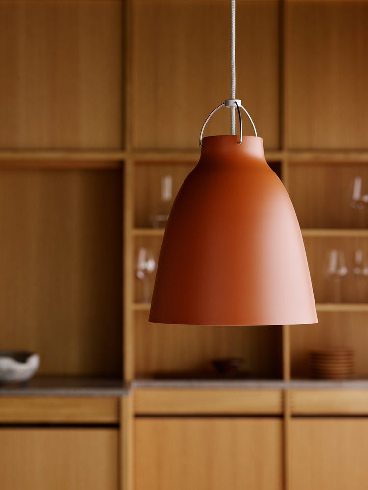 Fritz Hansen Caravaggio P1 Pendant Ø16,5 Cm, Rusty Red