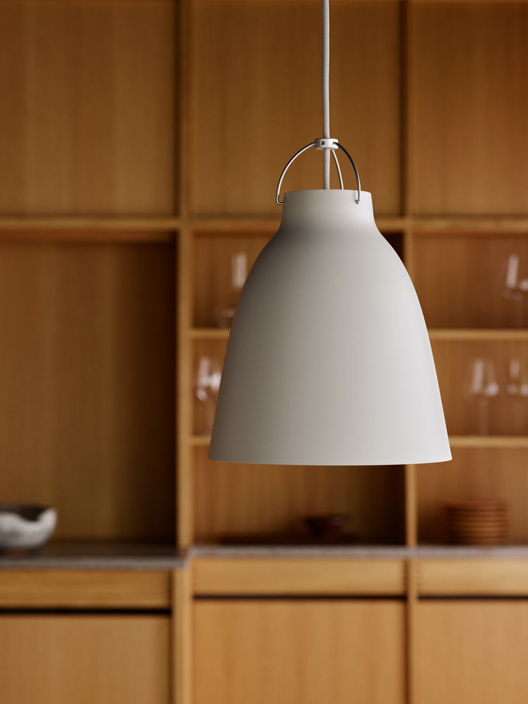 Fritz Hansen Caravaggio P3 Pendant Ø40 Cm, Warm Grey