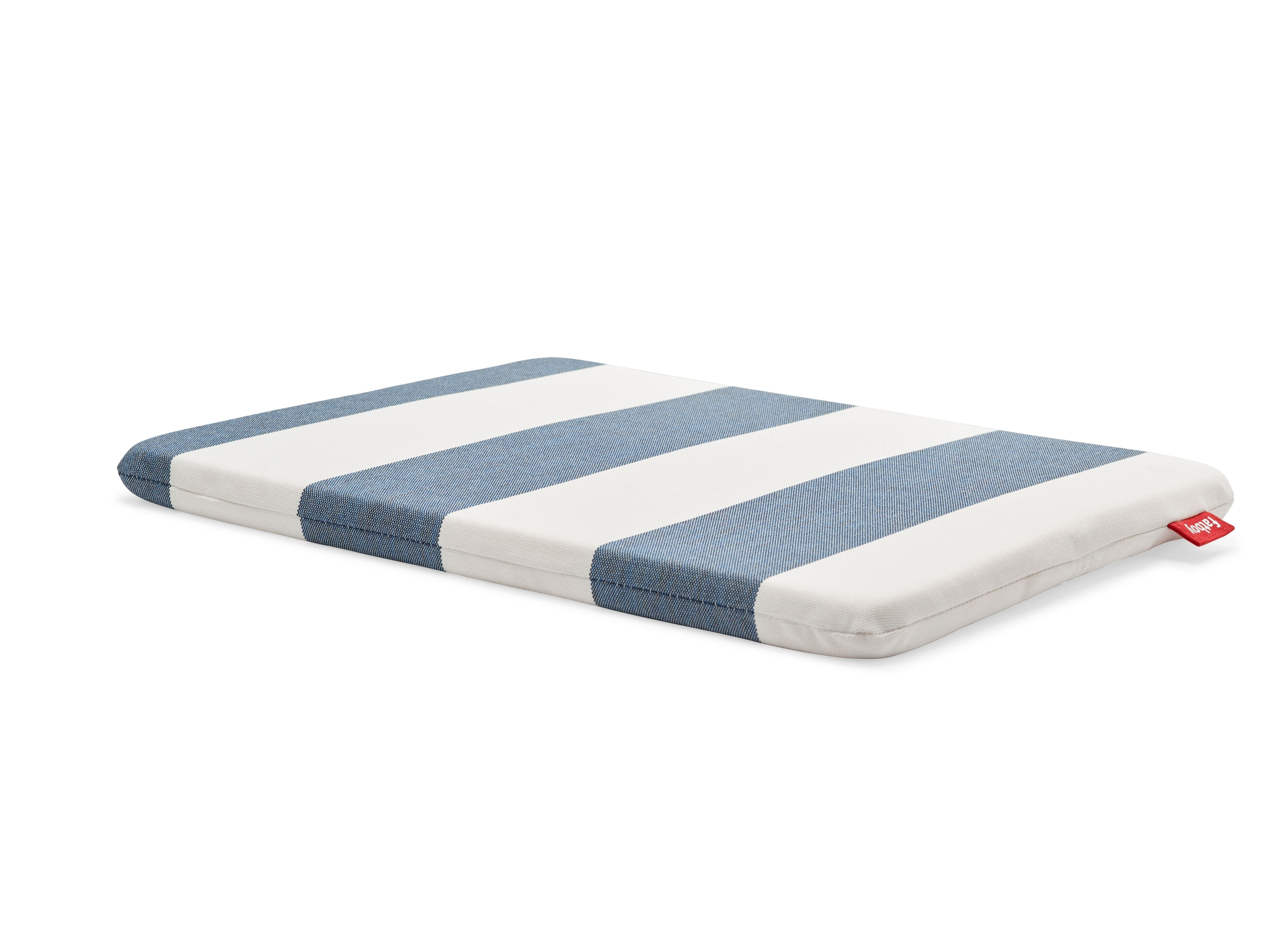 Fatboy Concrete Seat Cushion, Stripe Ocean Blue