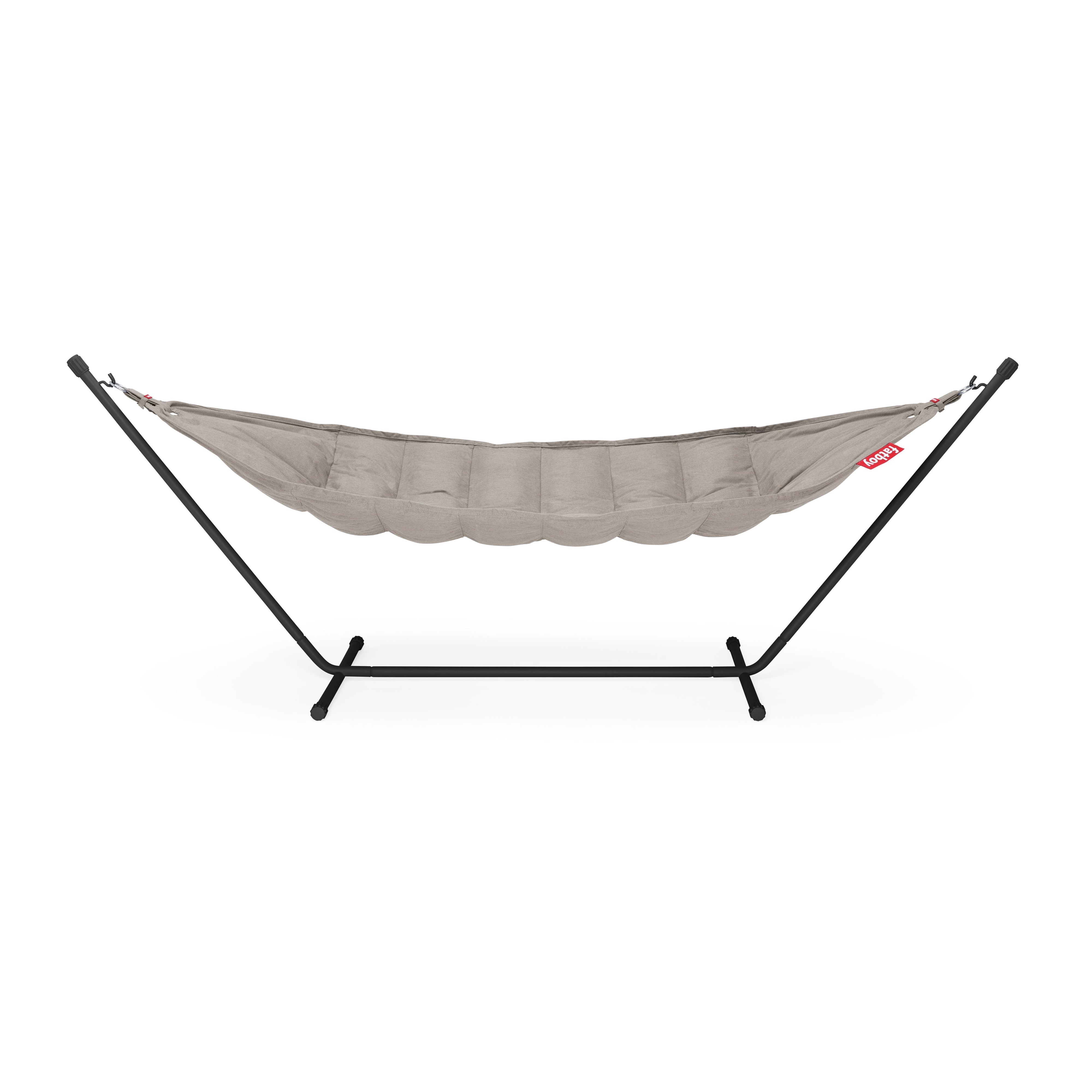 Fatboy Headdemock Superb Hammock Incl. Frame And Cushion, Taupe/Light Grey