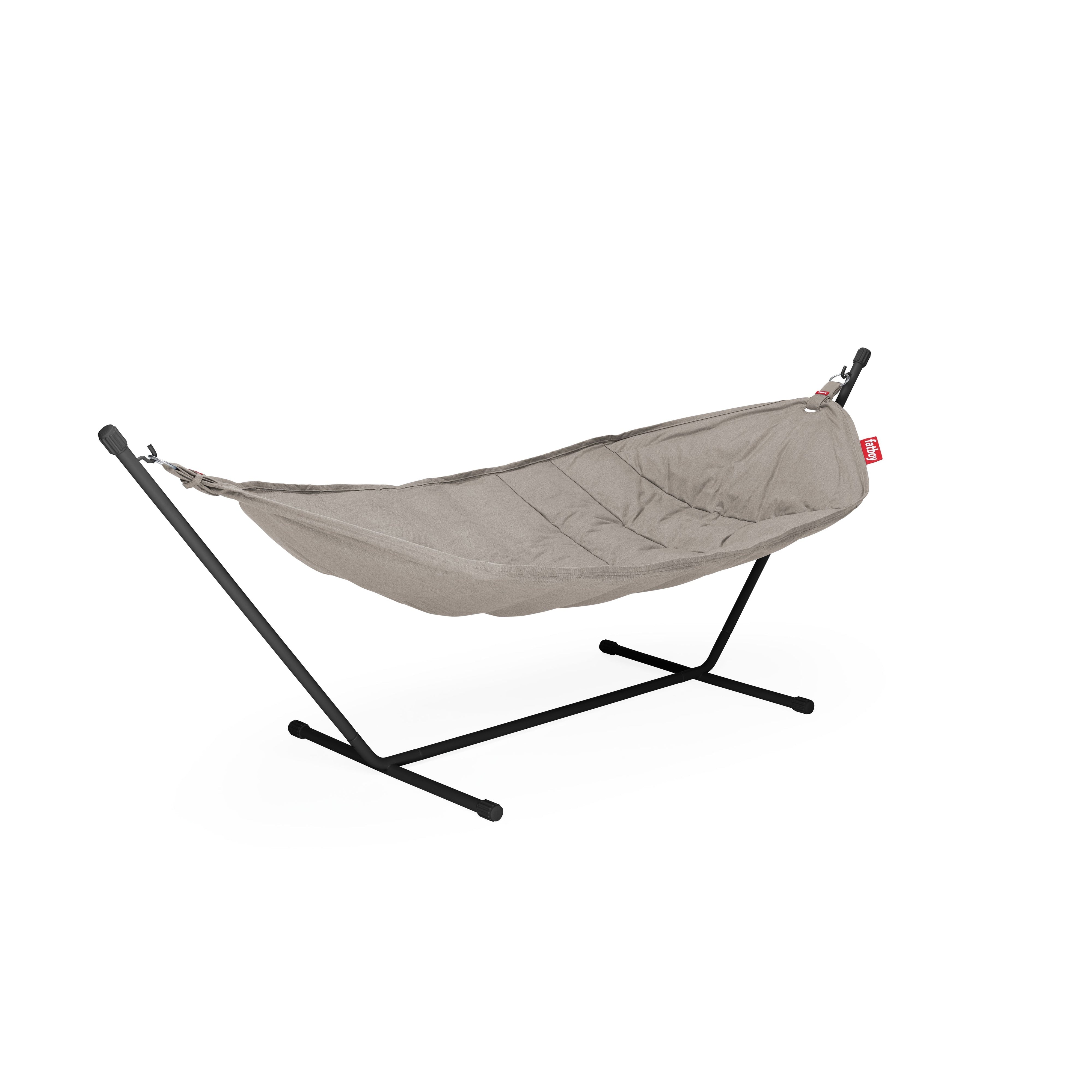 Fatboy Headdemock Superb Hammock Incl. Frame And Cushion, Taupe/Light Grey