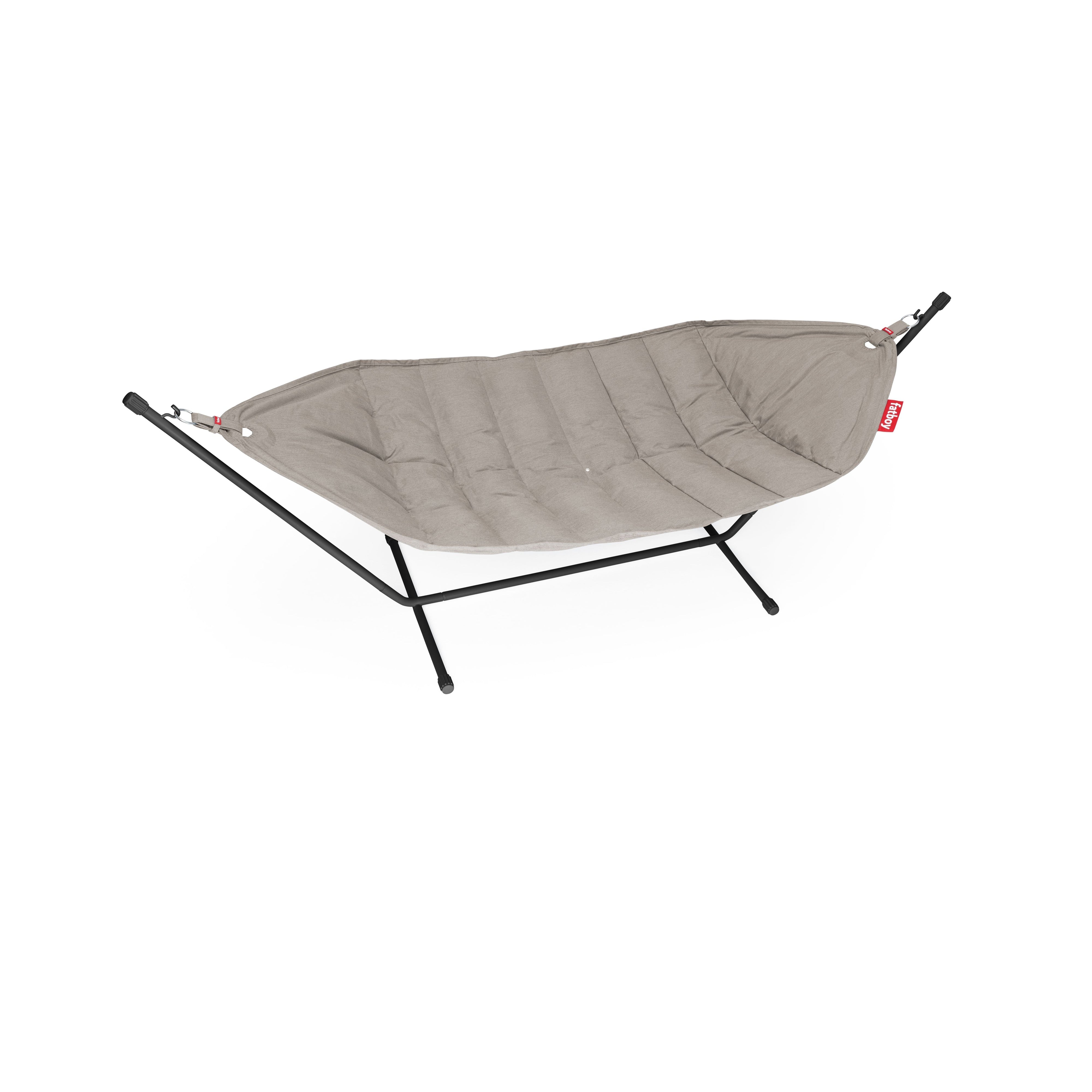 Fatboy Headdemock Superb Hammock Incl. Frame And Cushion, Taupe/Light Grey