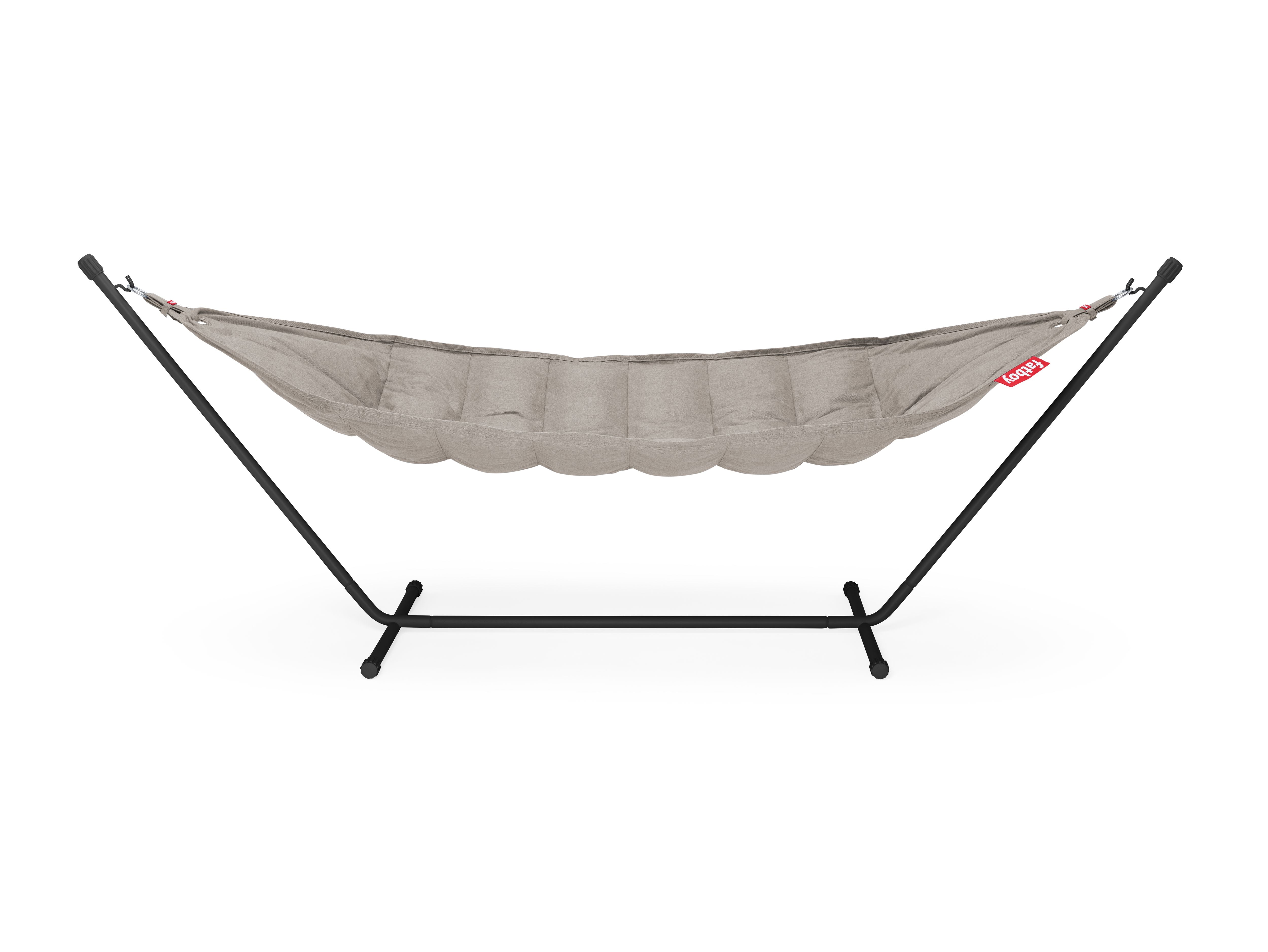 Fatboy Headdemock Superb Hammock Incl. Frame And Cushion, Taupe/Light Grey