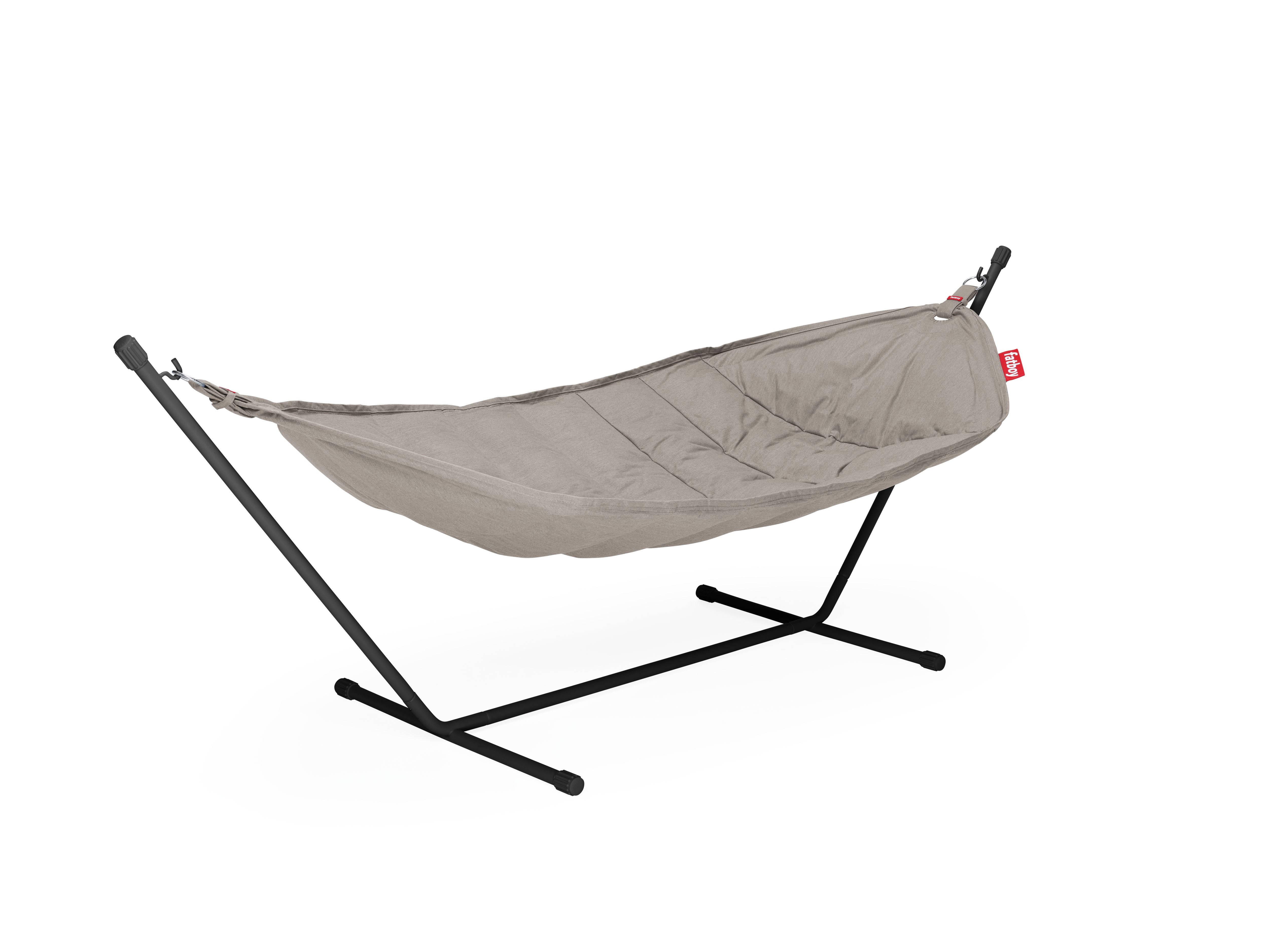 Fatboy Headdemock Superb Hammock Incl. Frame And Cushion, Taupe/Light Grey