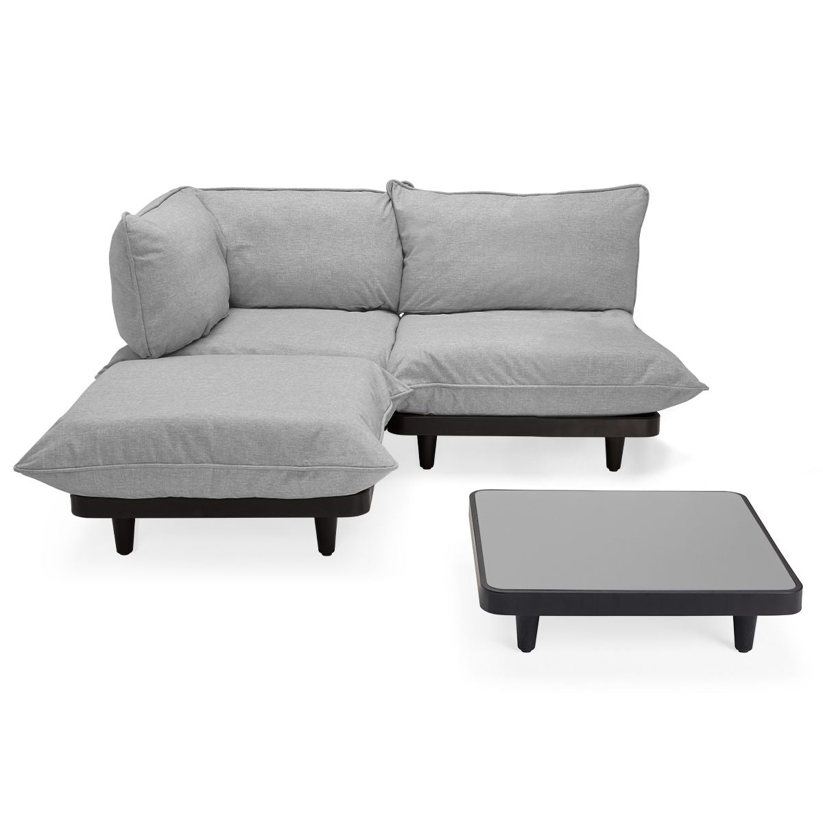 Fatboy Paletti Set + Table Medium, Stone Grey