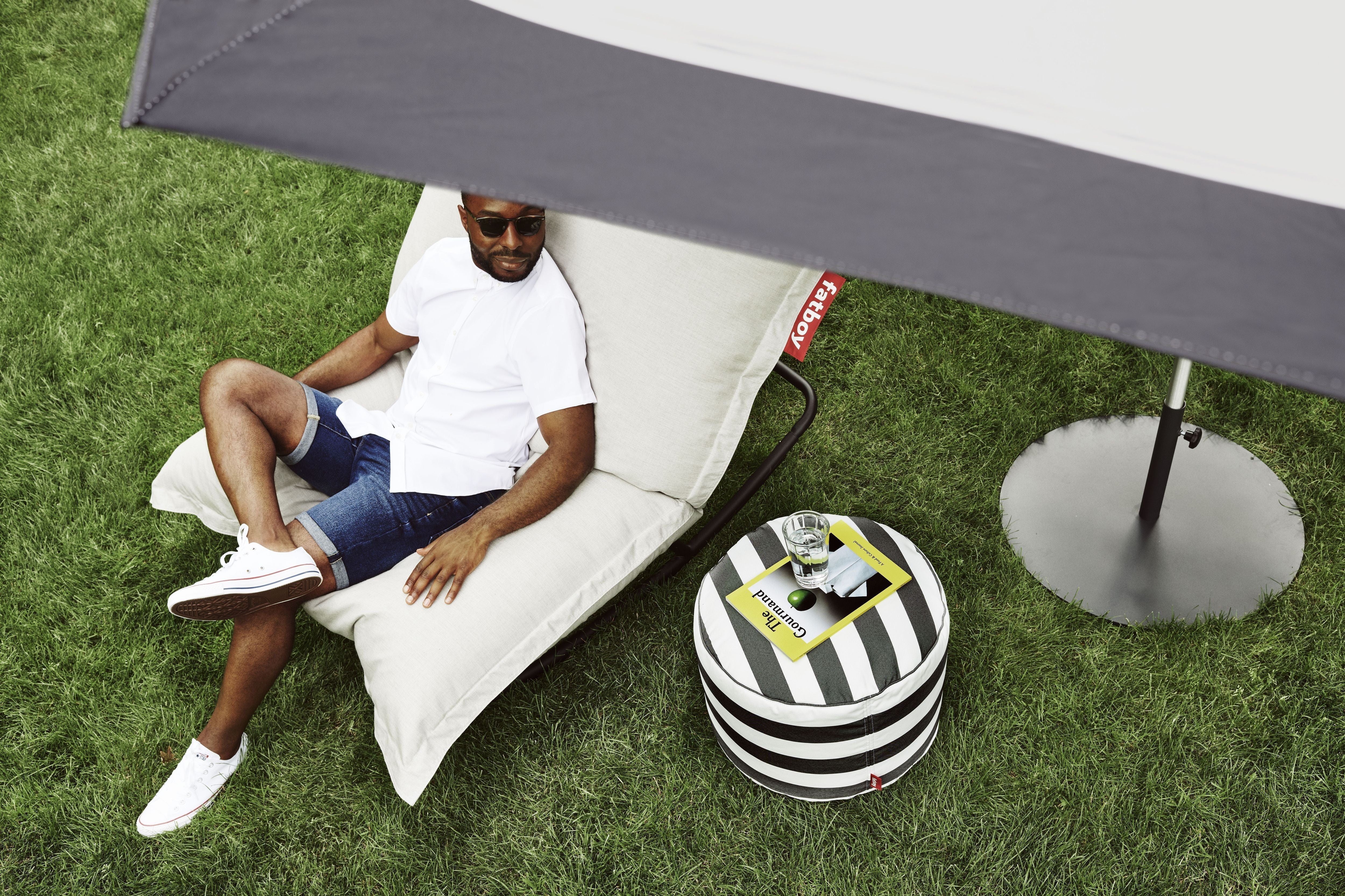 Fatboy Point Outdoor Pouf, Stone Grey