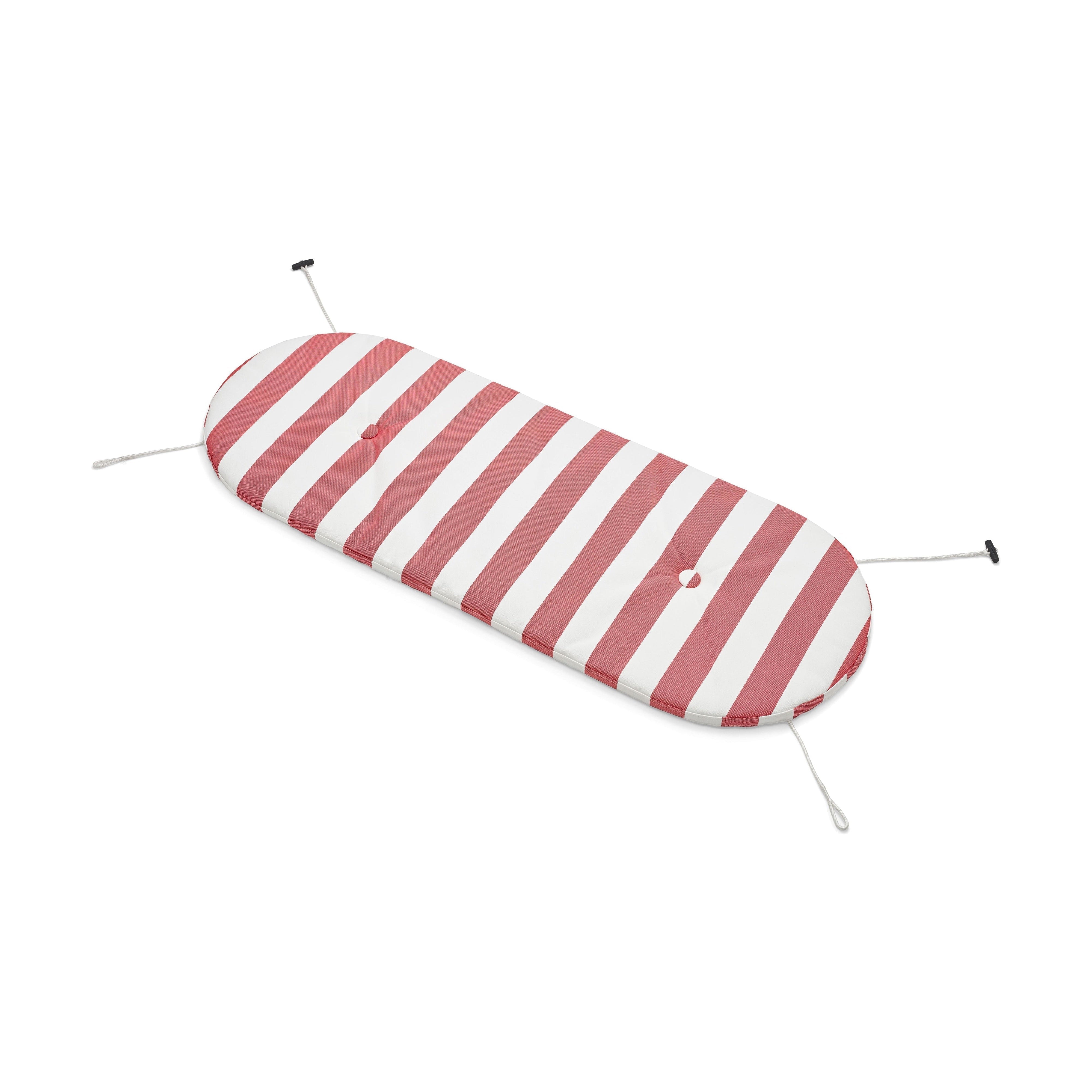 Fatboy Toní Bankski Seat Cushion, Red Stripes