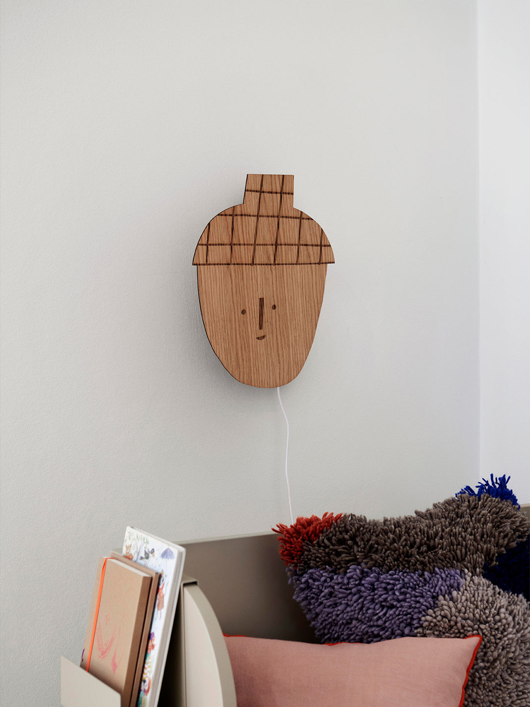 Ferm Living Acorn Lamp, Oiled Oak