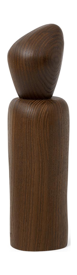 Ferm Living Cairn Spice Mill, Dark Brown