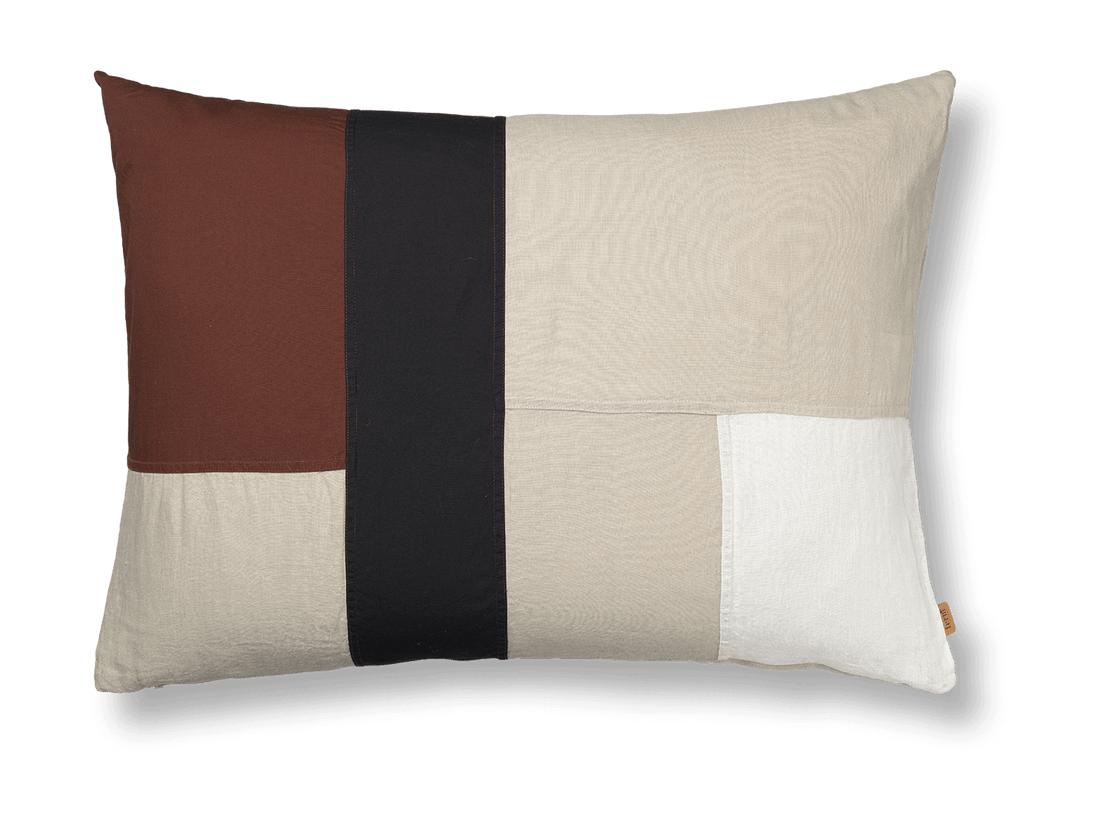 Ferm Living Part Cushion Large, Cinnamon