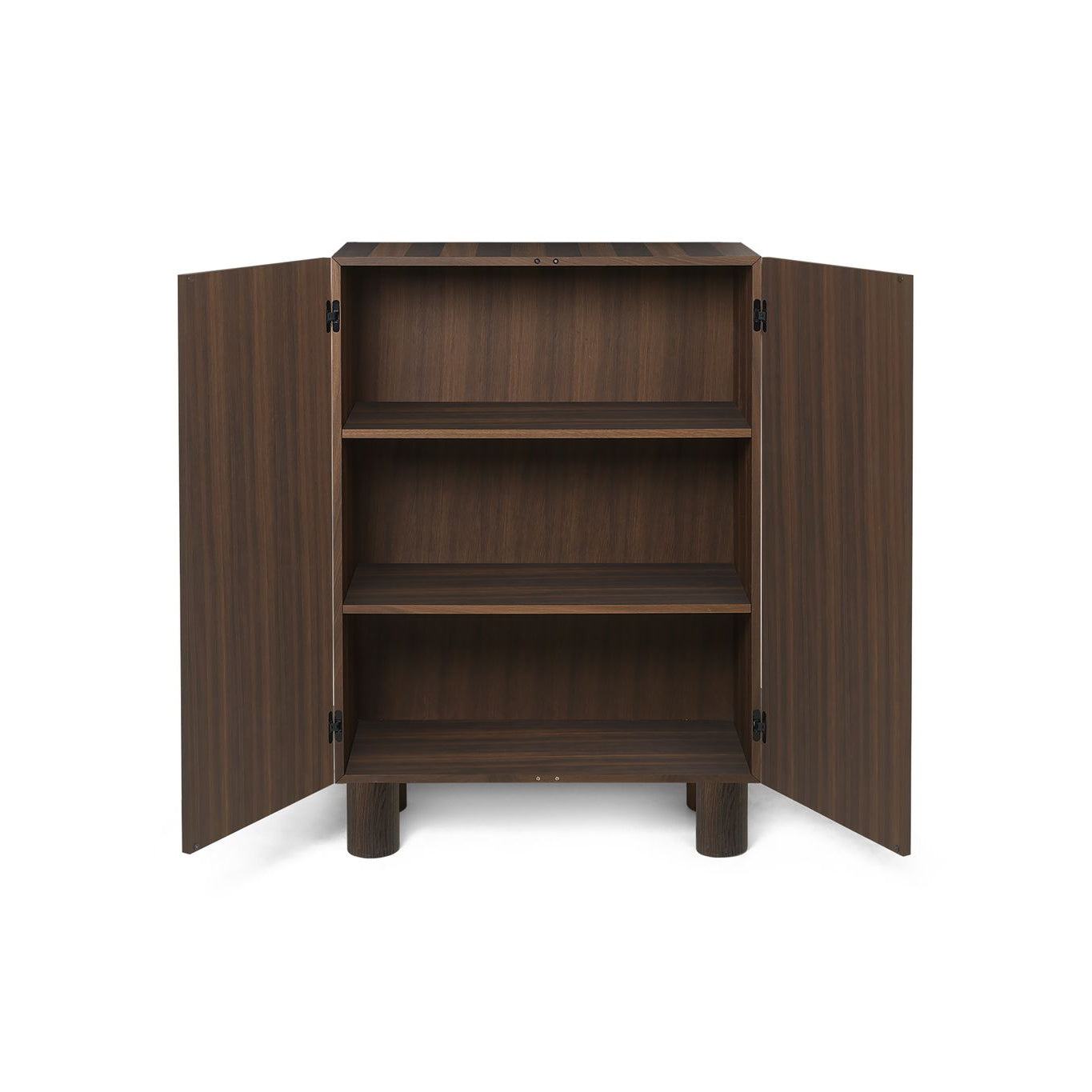 Ferm Living Post Storage Cabinet, Smoked Oak