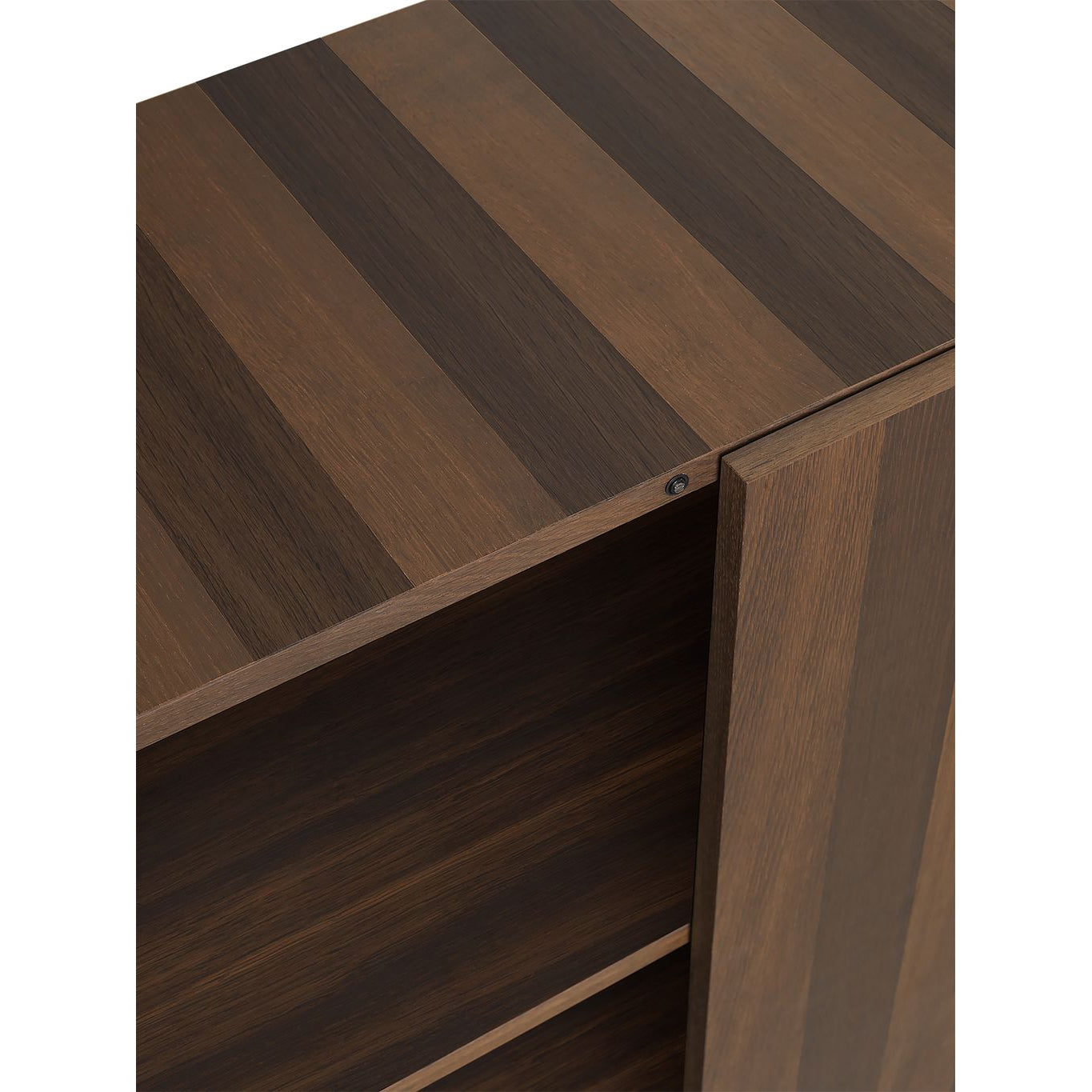 Ferm Living Post Storage Cabinet, Smoked Oak