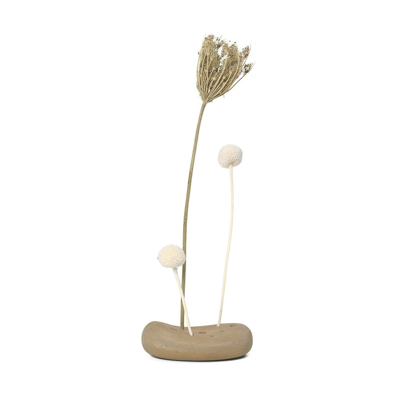 Ferm Living Vanitas Flower Stone, Sand