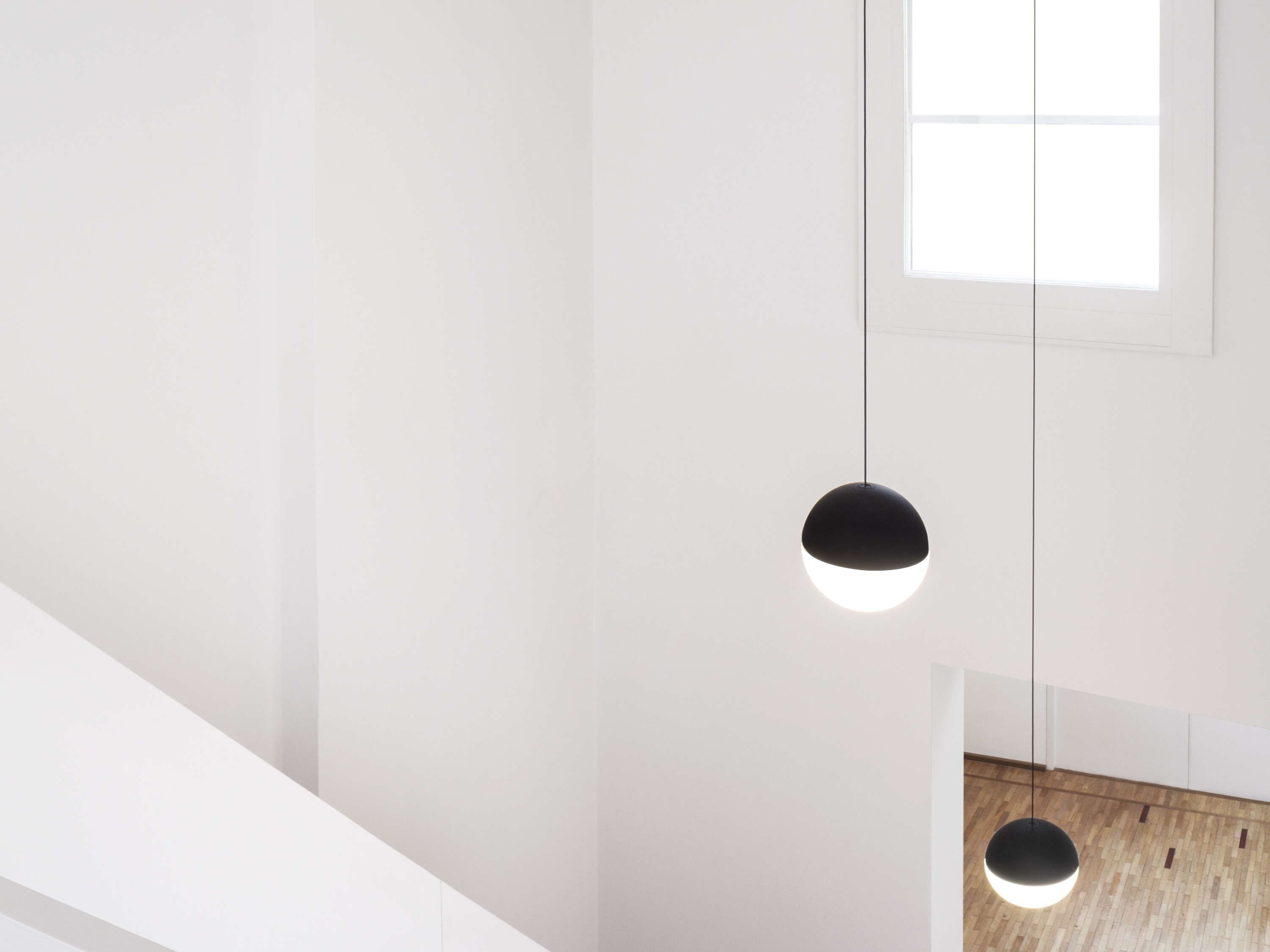 Flos String Light Ball Head Pendant Lamp 22 M, White