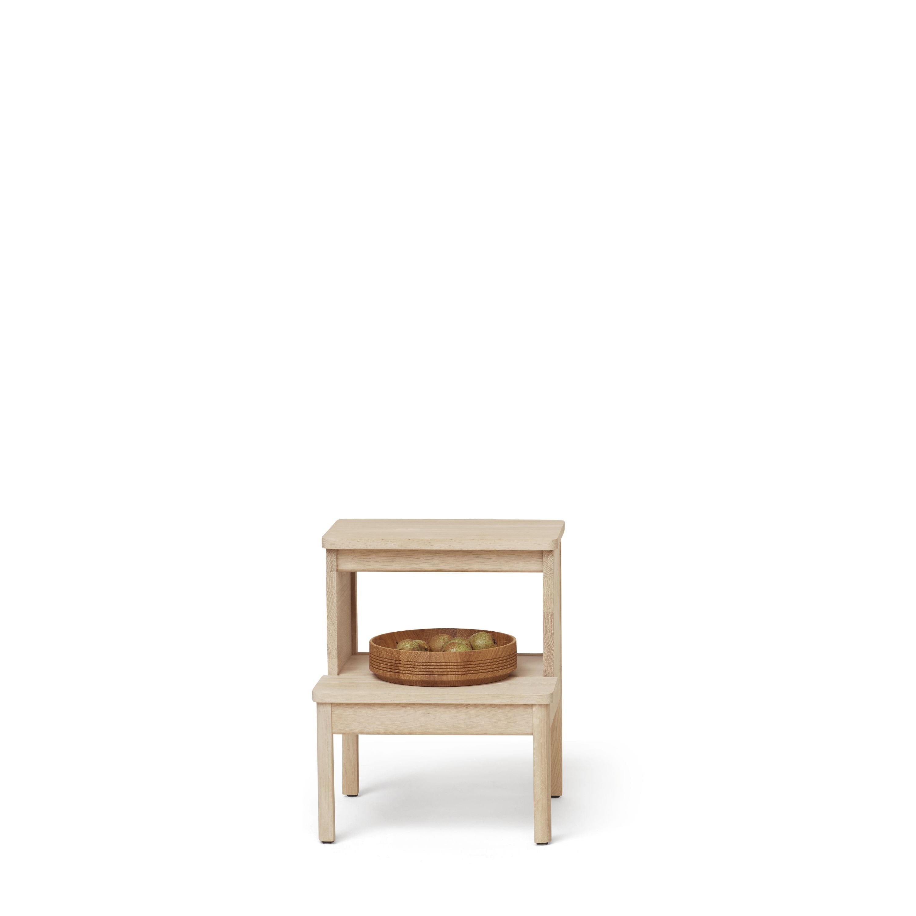 Form & Refine A Line Stepstool. White Oak