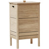 Form & Refine A Line Laundry Box. White Oak