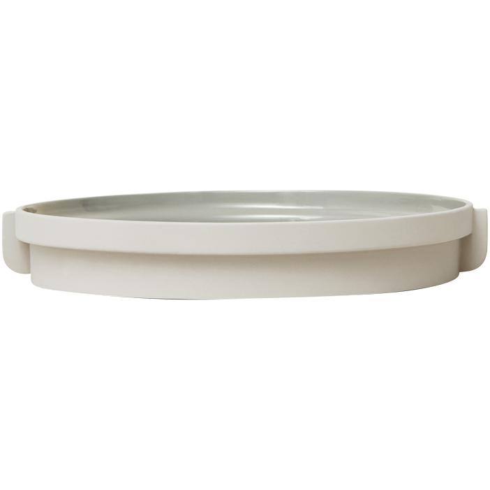 Form & Refine Alcoa Tray ø30 Cm. Light Grey