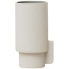 Form & Refine Alcoa Vase Small. Light Grey