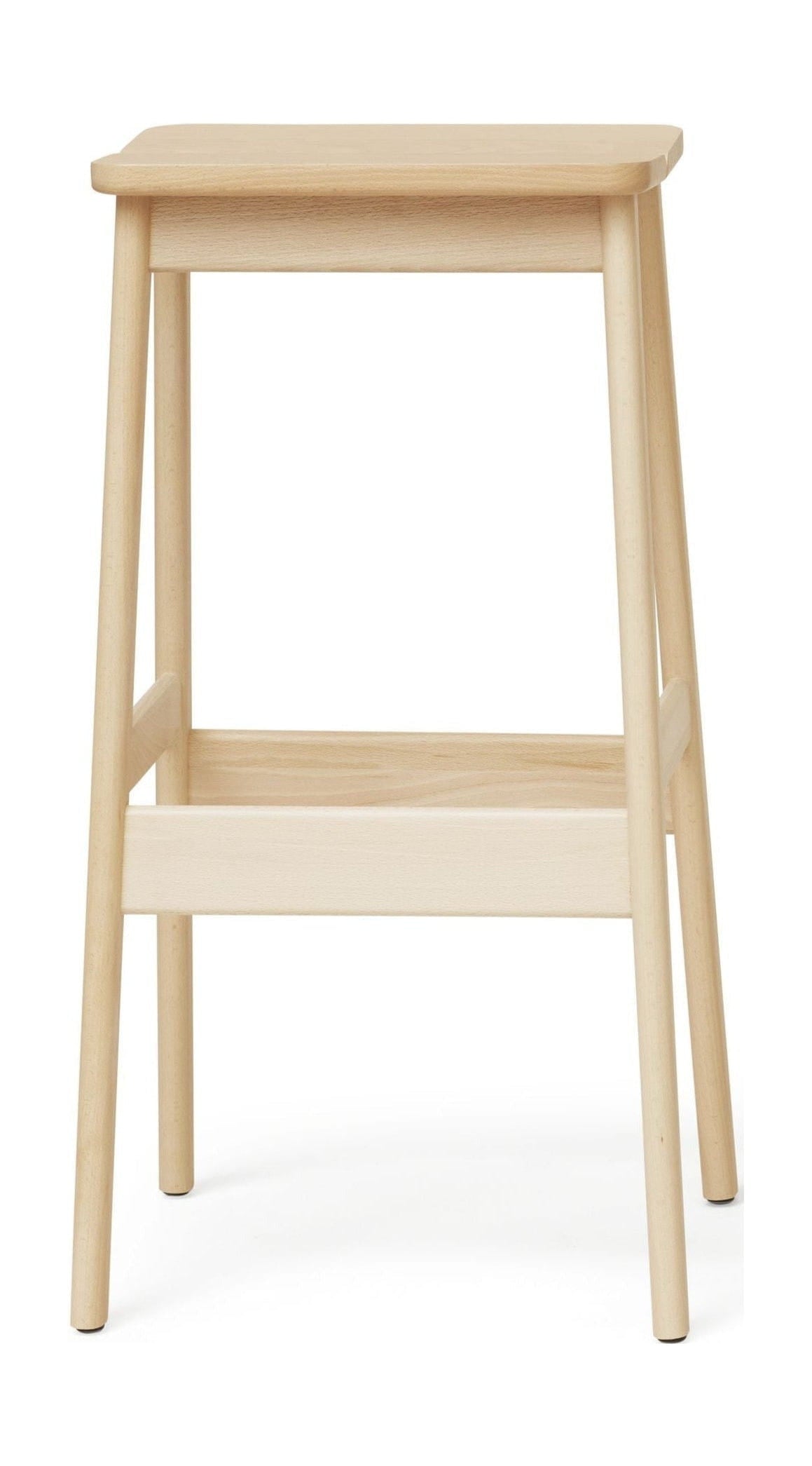 Form & Refine Angle Standard Bar Stool 75 Cm. Beech