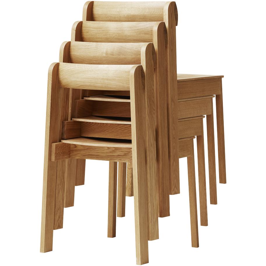 Form & Refine Blueprint Chair. Oak