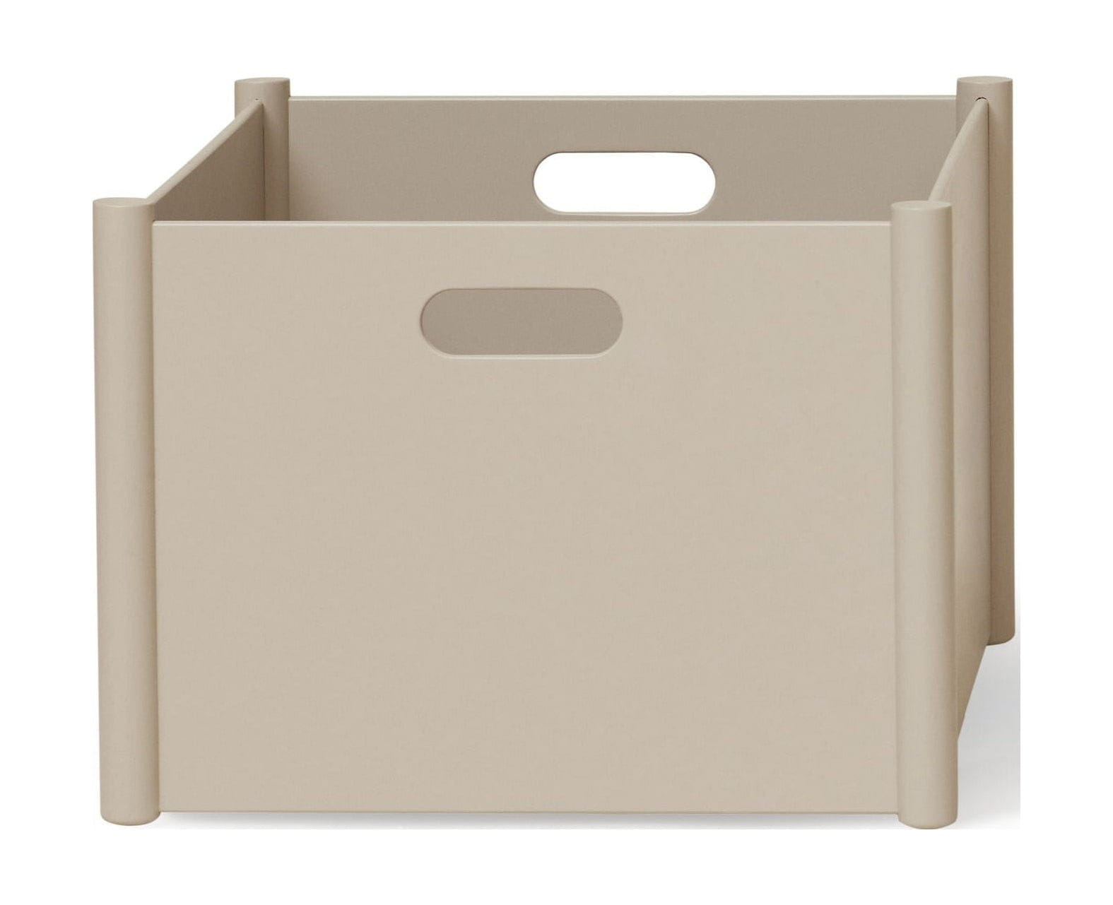 Form & Refine Pillar Storage Box Large. Warm Grey