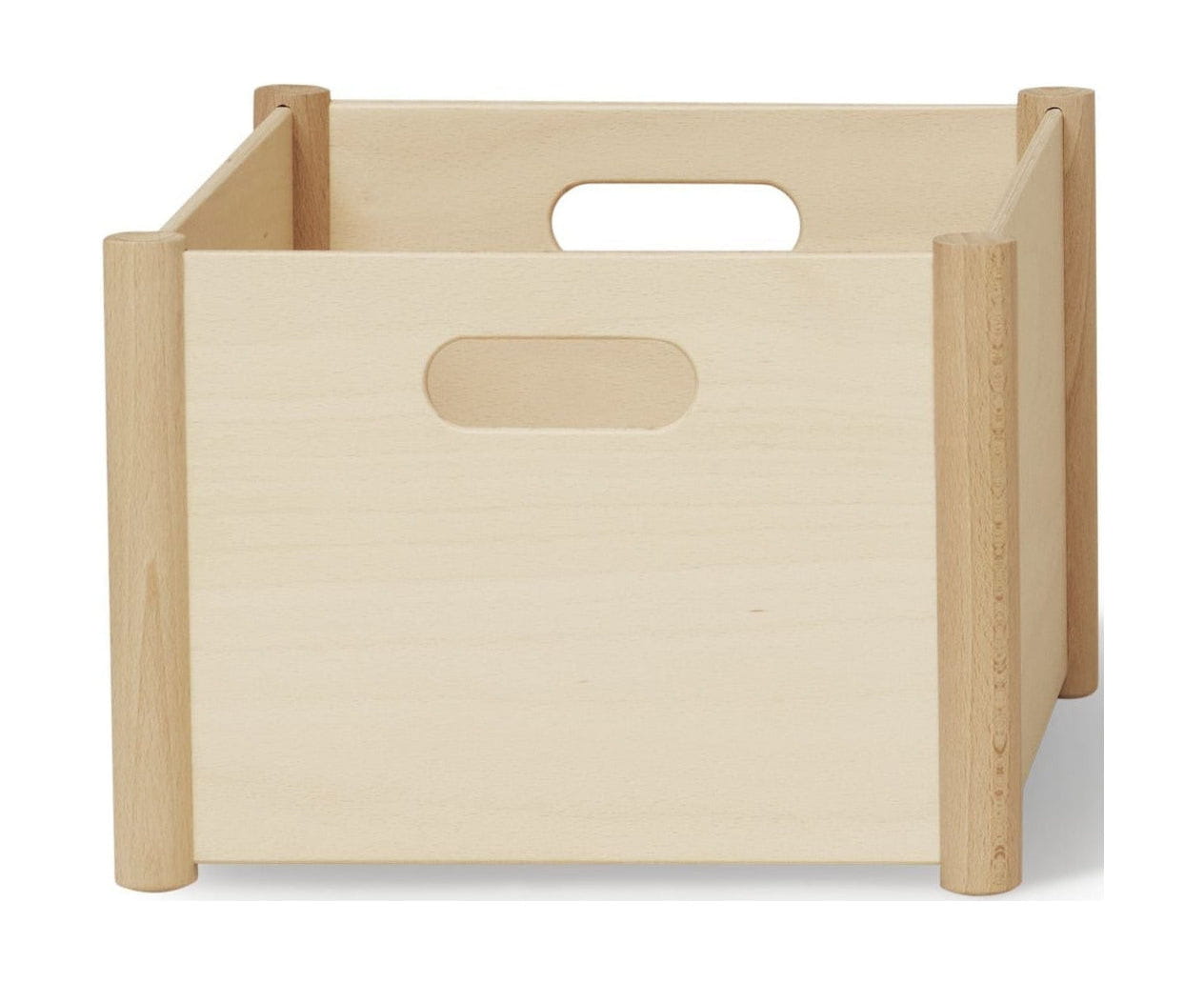 Form & Refine Pillar Storage Box Medium. Beech