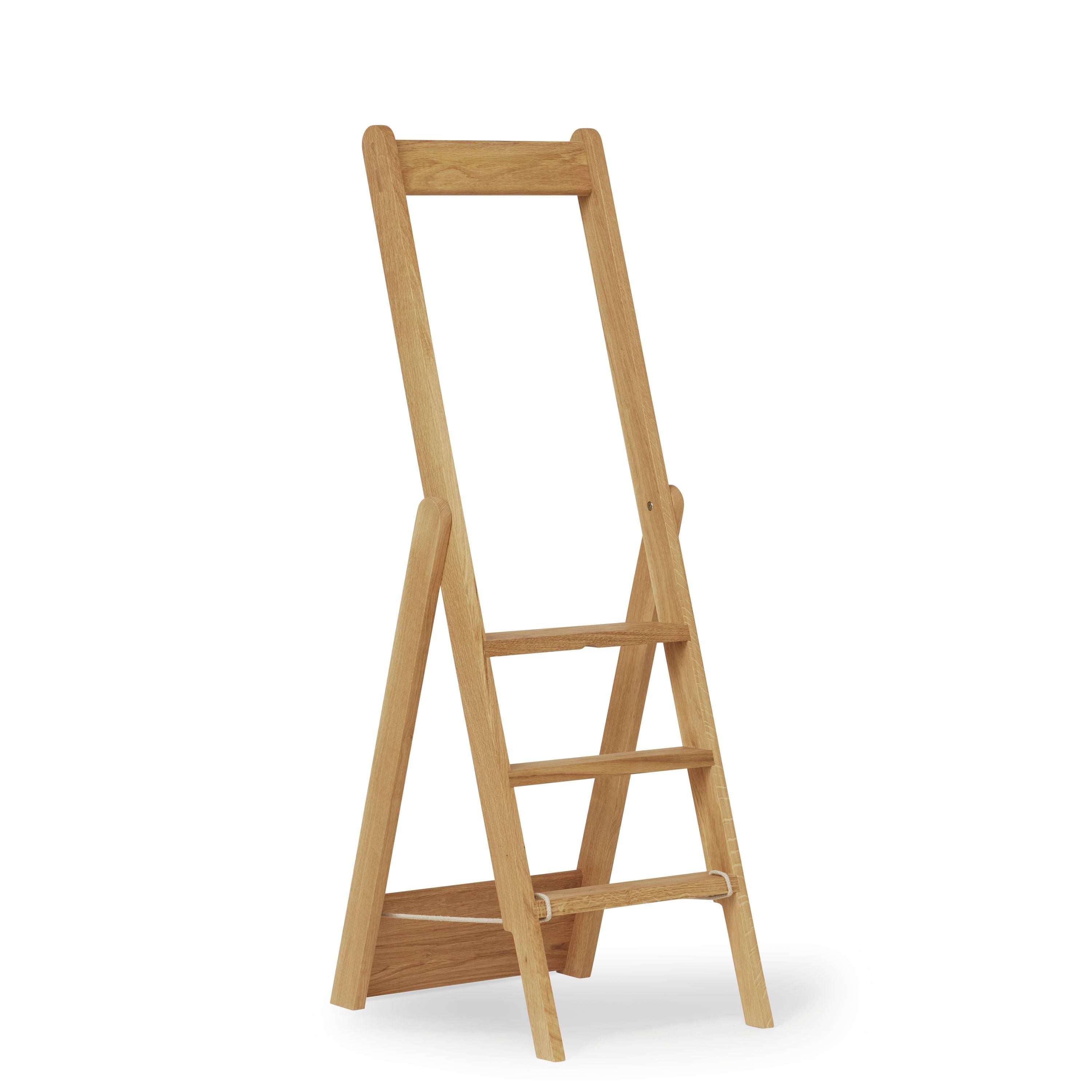 Form & Refine Step By Step Ladder. Oak