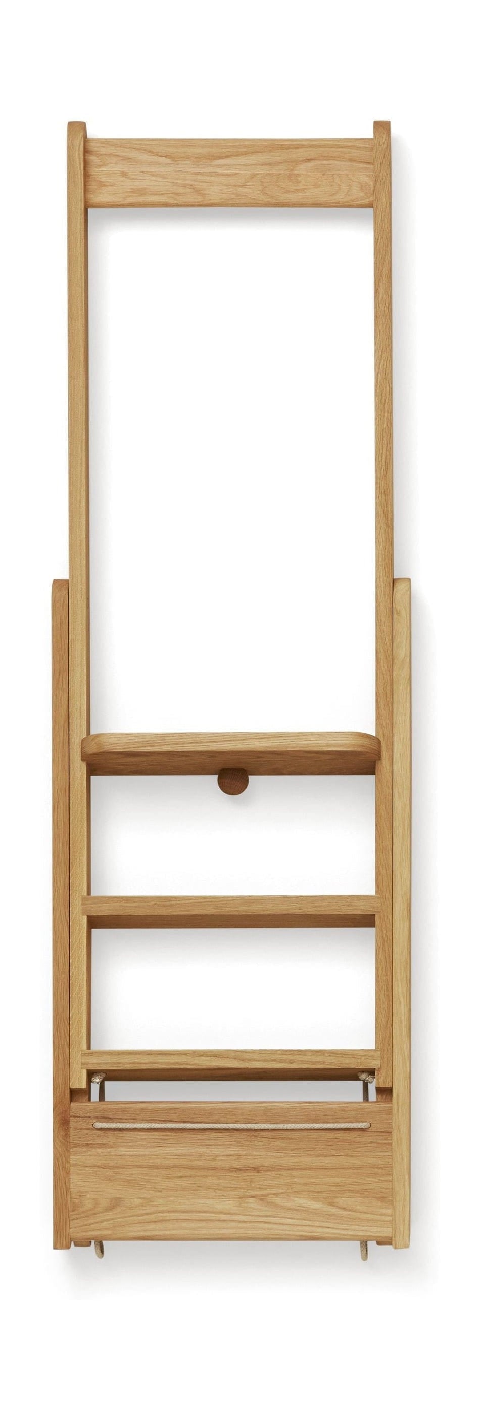 Form & Refine Step By Step Ladder. Oak