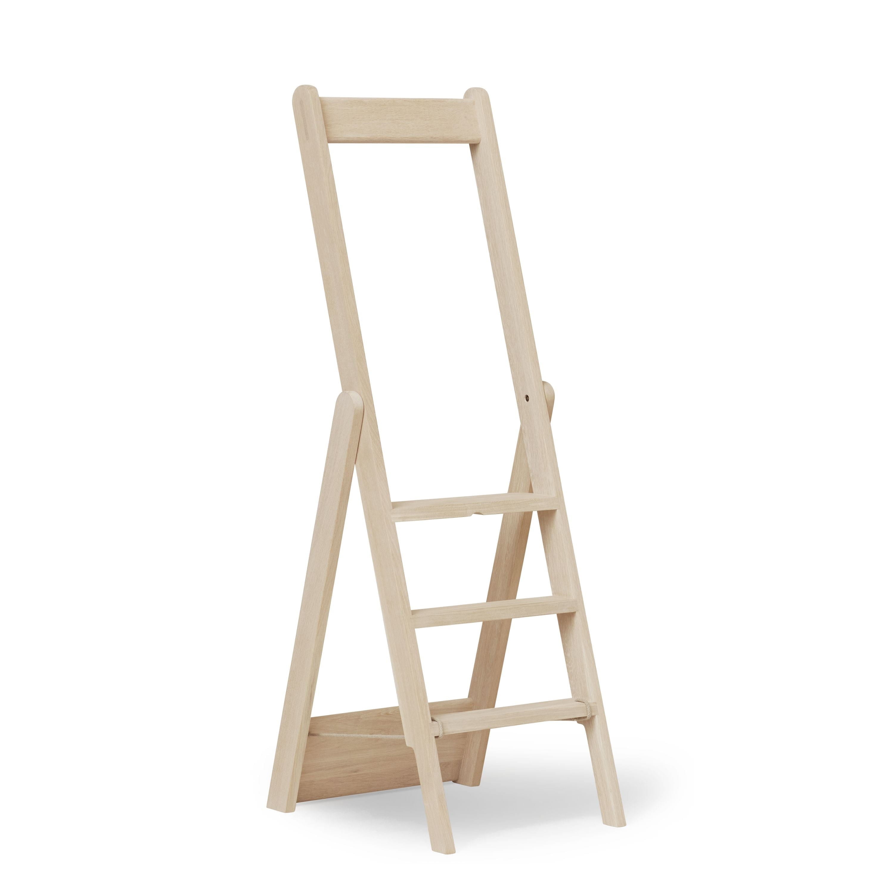 Form & Refine Step By Step Ladder. White Oak