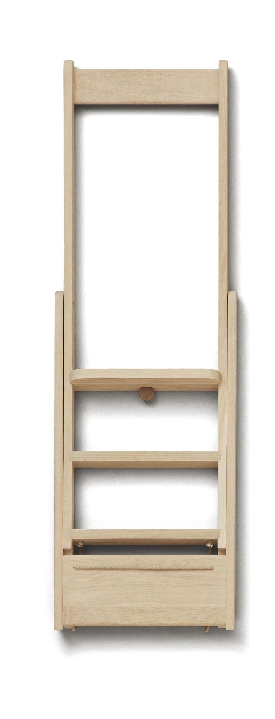 Form & Refine Step By Step Ladder. White Oak