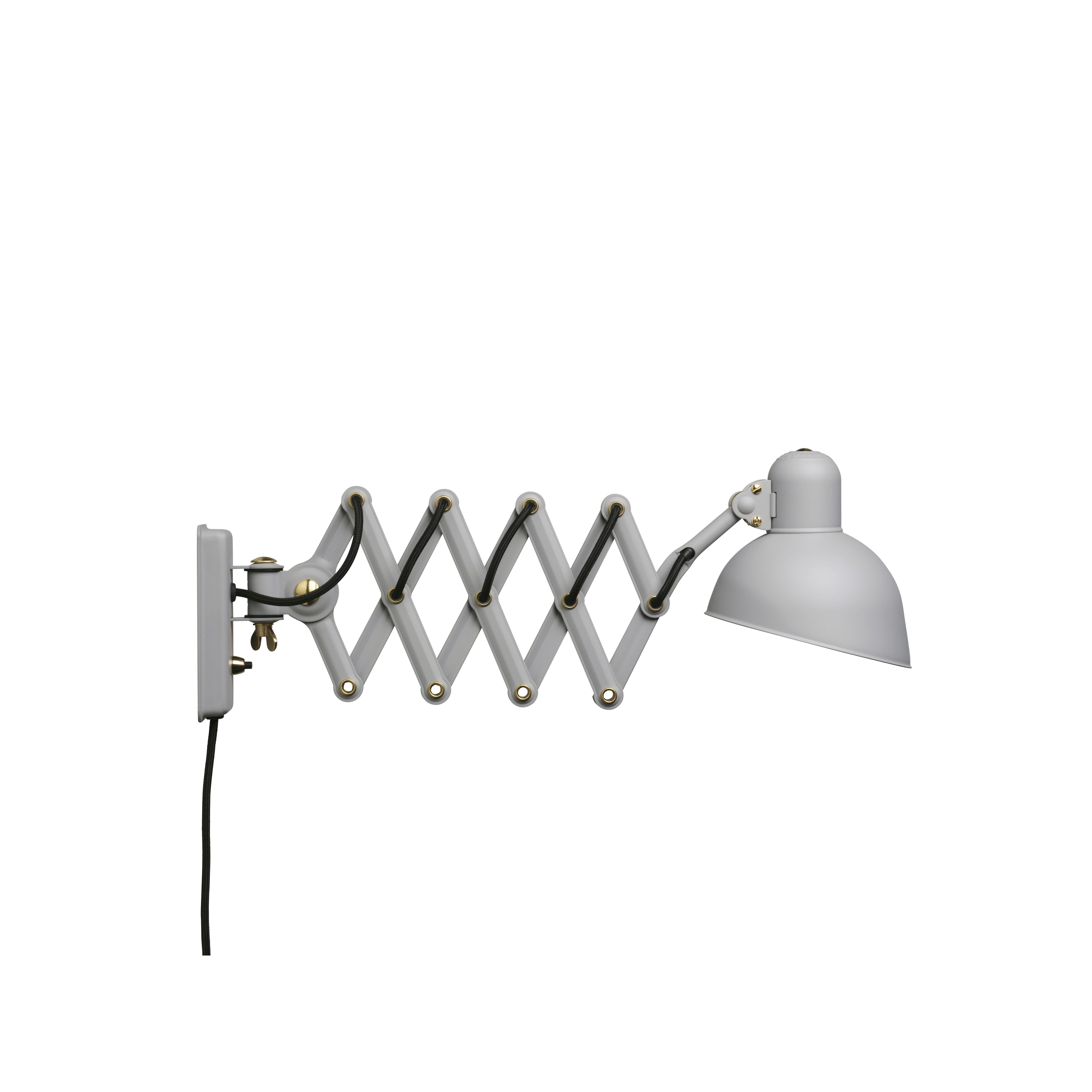 Fritz Hansen Kaiser Idell Wall Lamp, Easy Grey