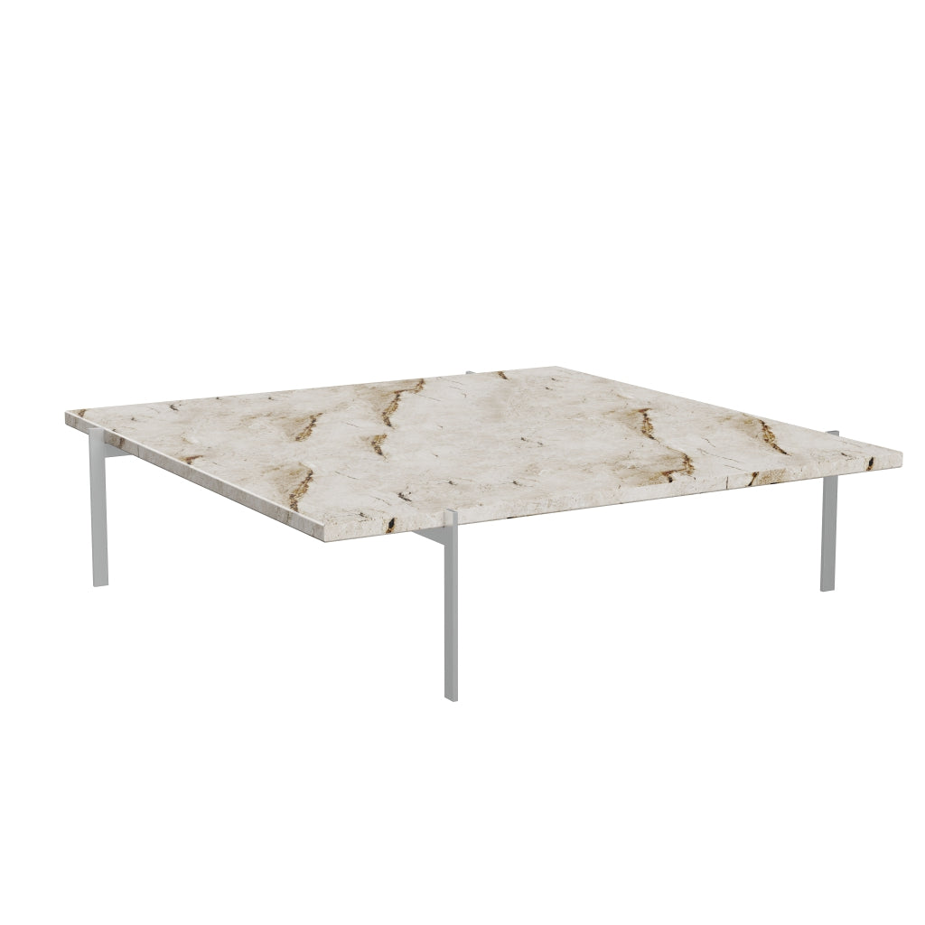 Fritz Hansen Pk61 A Coffee Table 120 Cm, Beige Marble