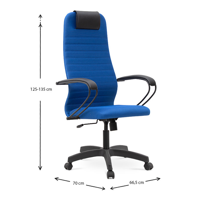 Office Chair MASTER Blue 66,5x70x125/135cm