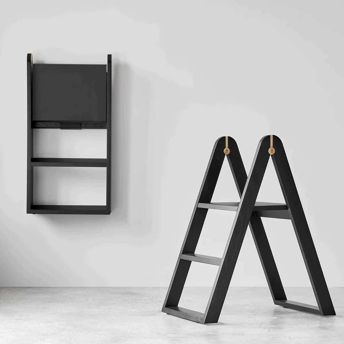 Gejst Reech Stepladder, Black