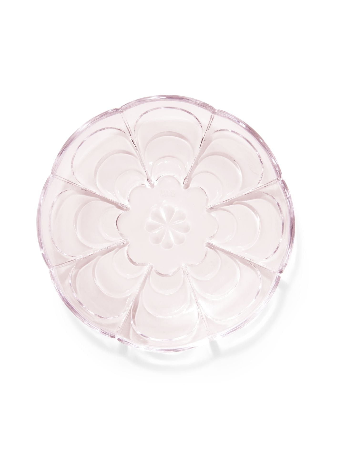 Holmegaard Lily Small Egg Plates Set Of 2 ø16 Cm, Pink