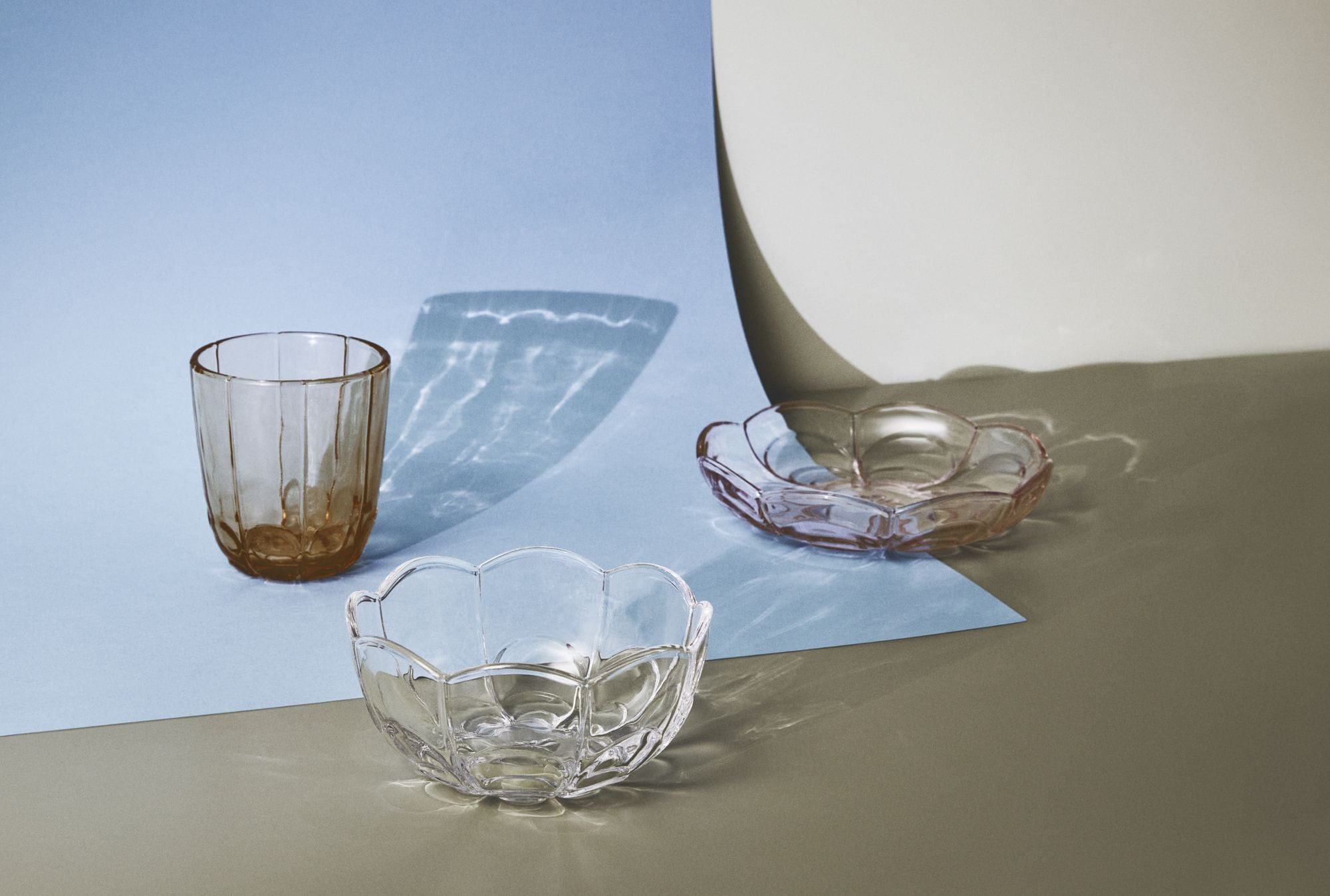 Holmegaard Lily Bowl Set Of 2 ø13 Cm, Clear