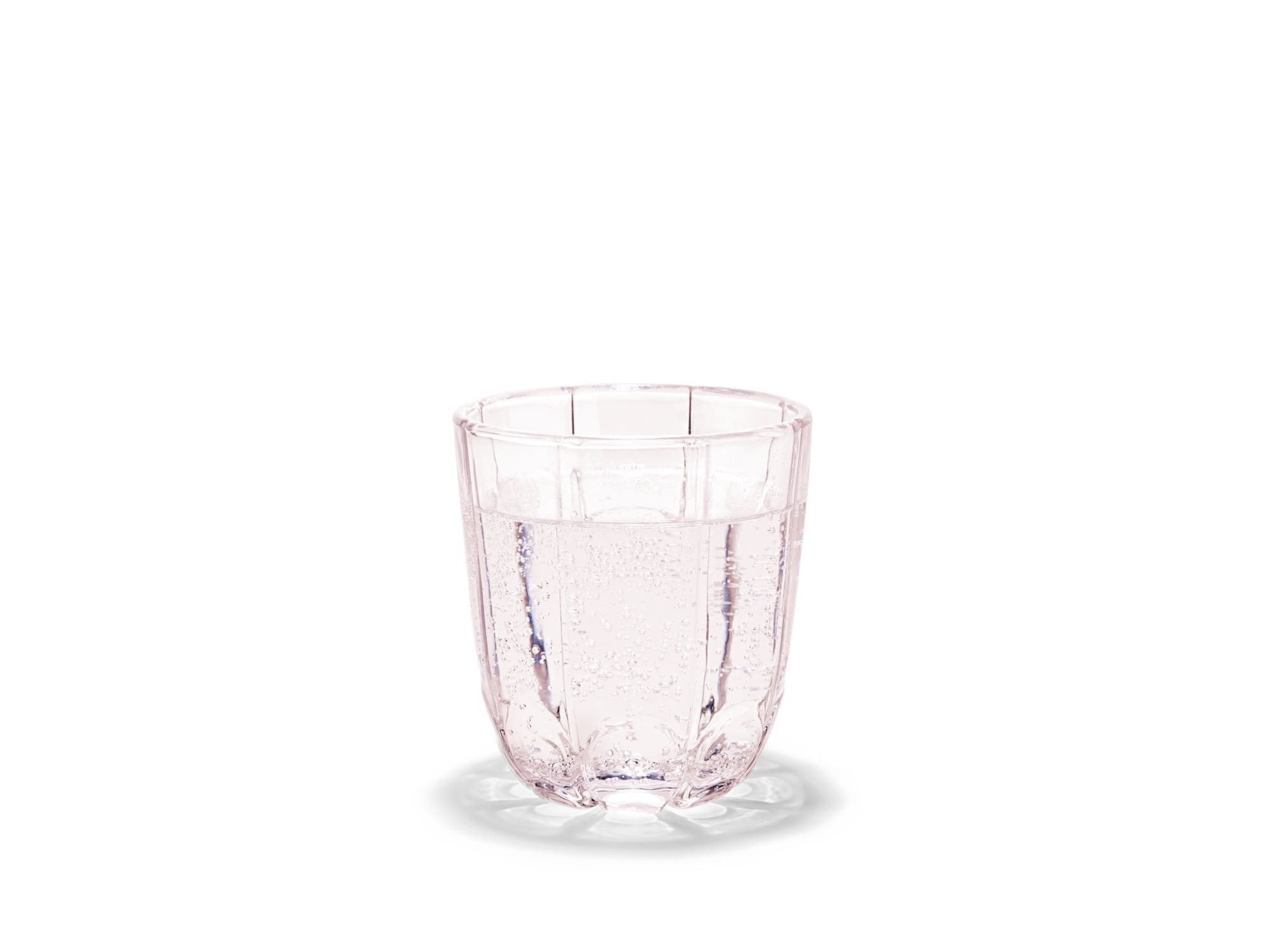 Holmegaard Lily Water Glass Set Of 2 320 Ml, Pink