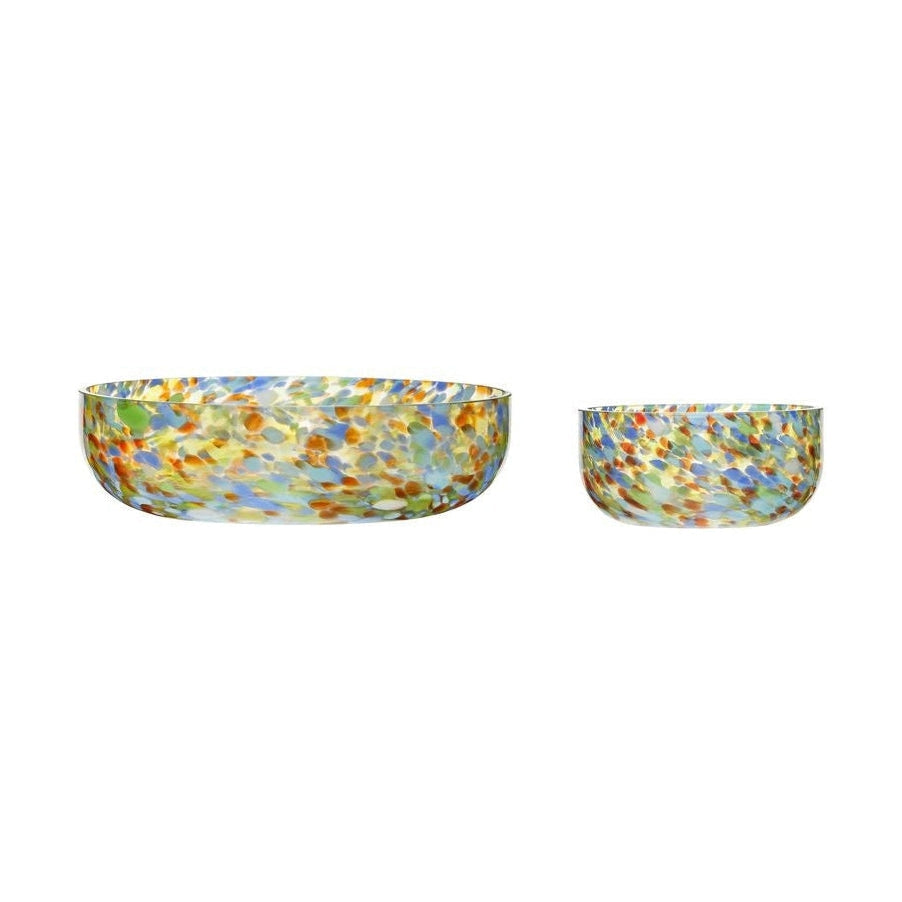 Hübsch Confetti Bowl Set With 2