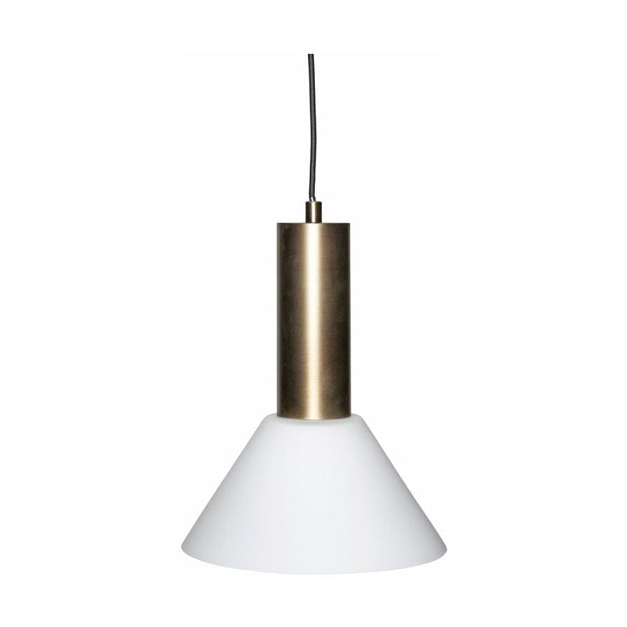 Hübsch Contrast Pendant /Ceiling Lamp, Burnished Brass