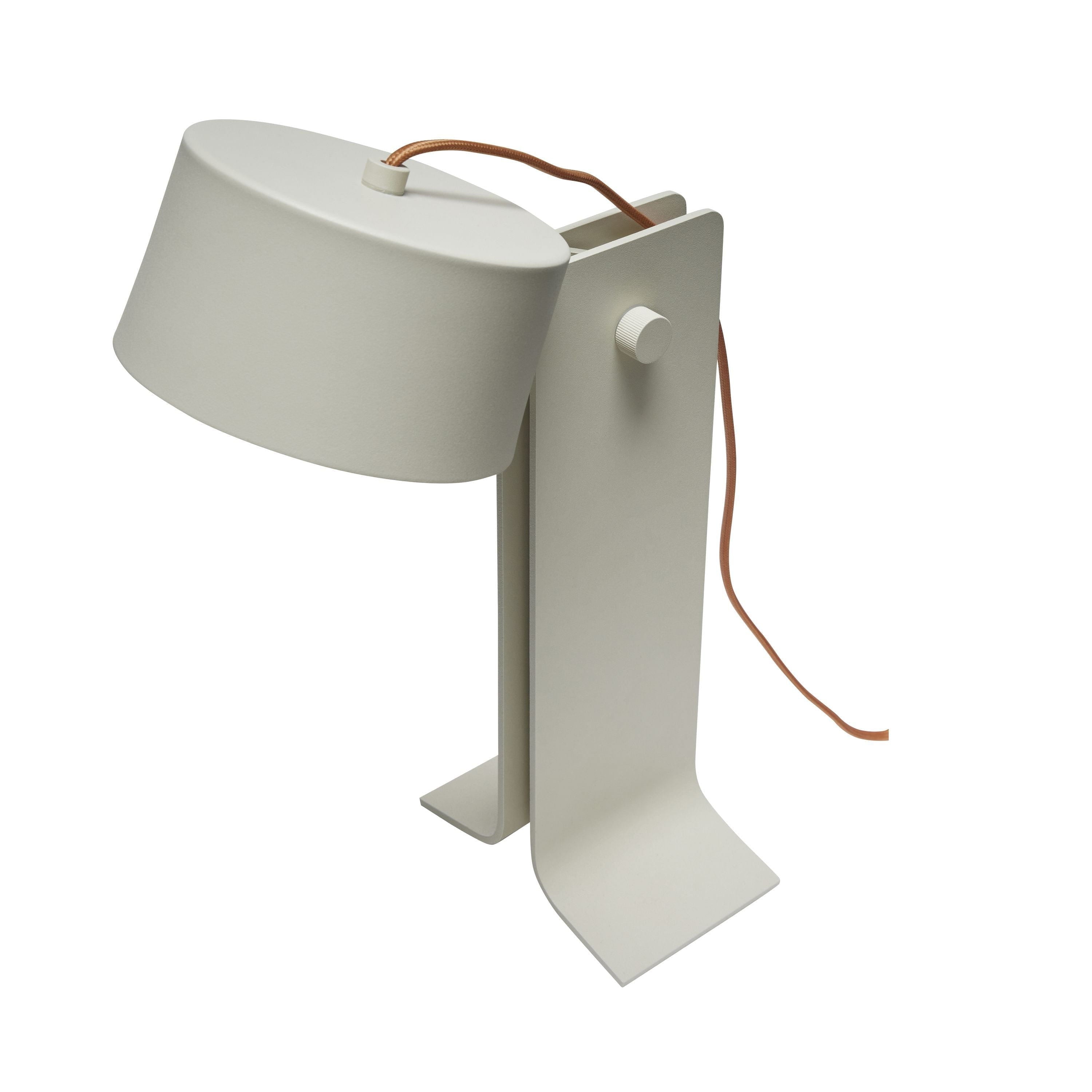 Hübsch Crea Table Lamp, Sand/Orange