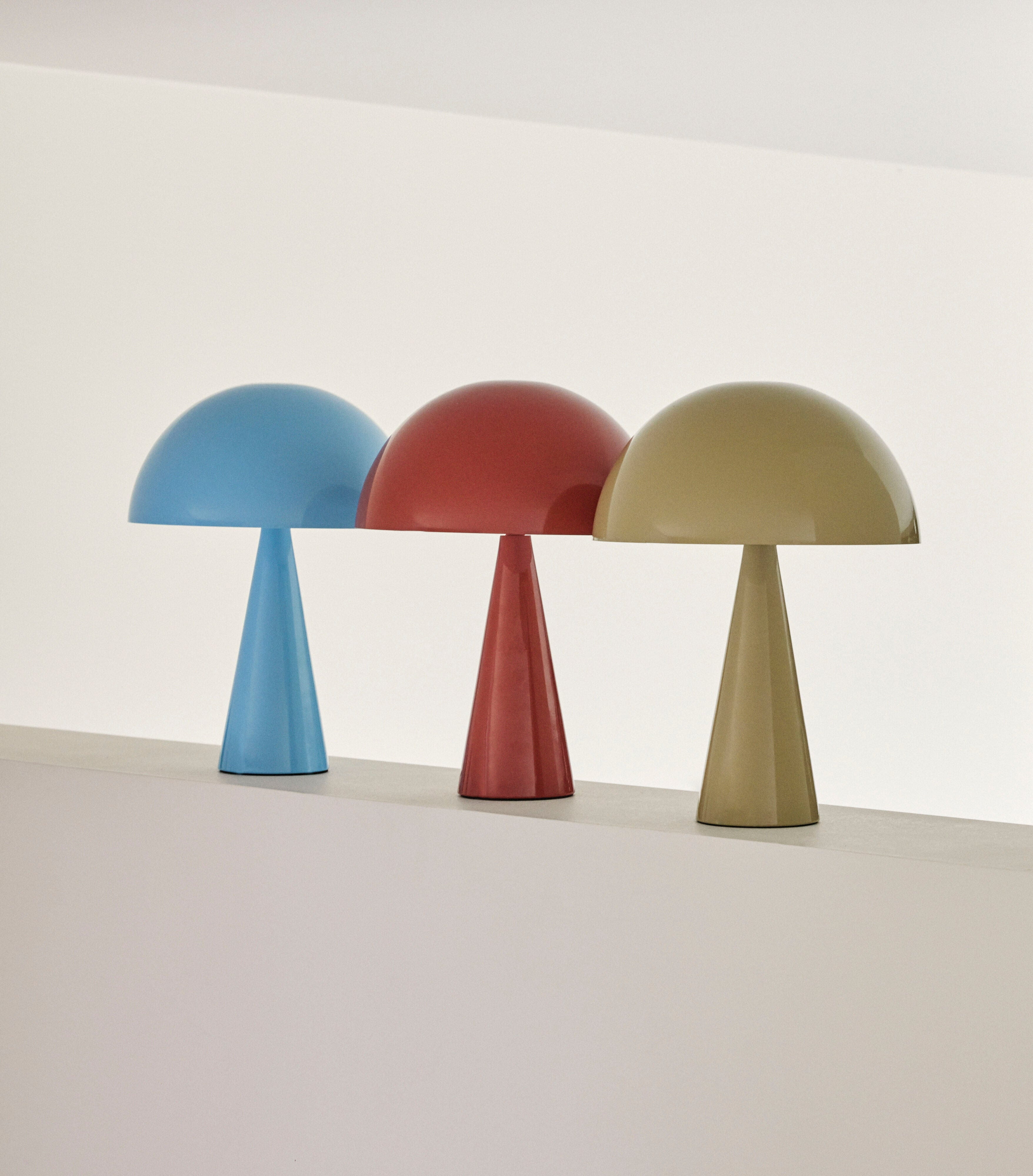 Hübsch Mush Table Lamp Mini, Sand