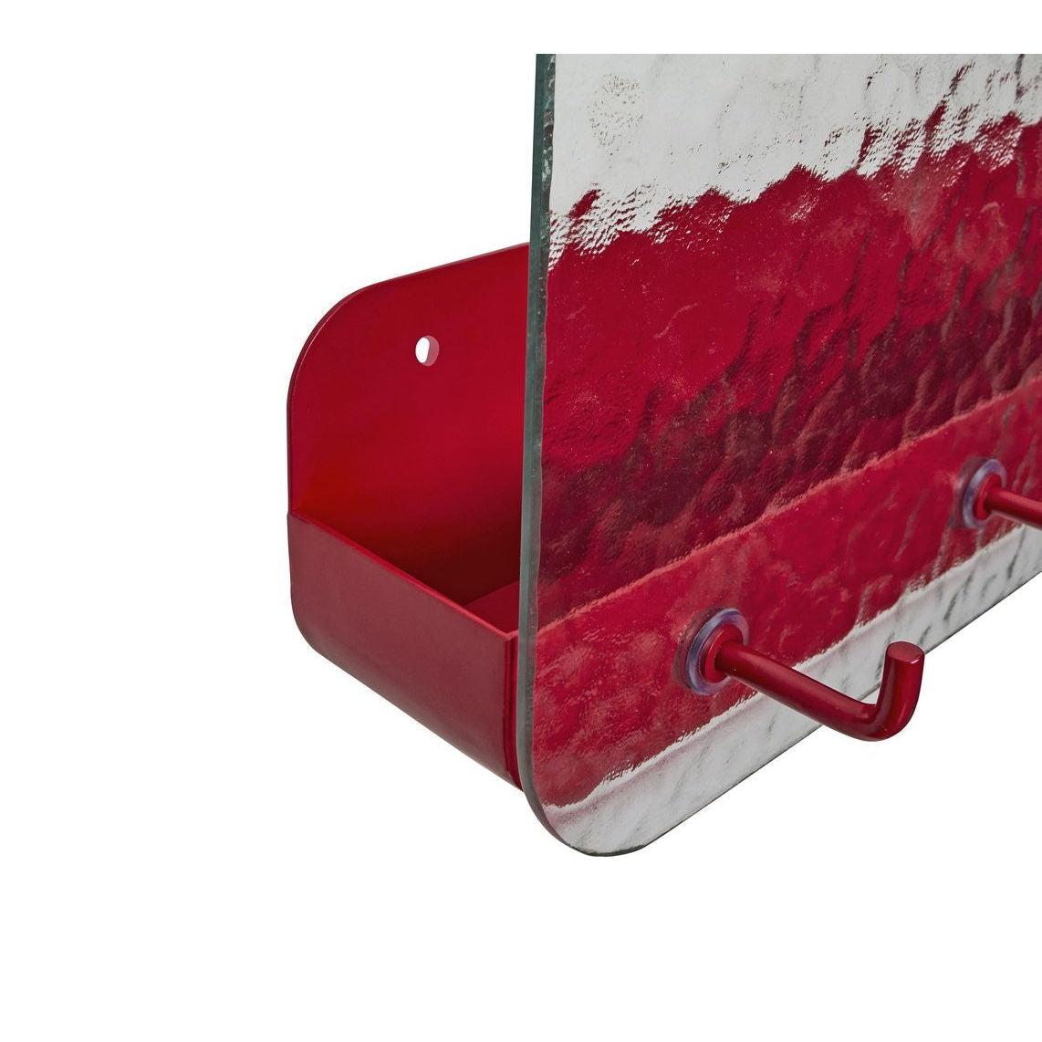 Hübsch Shack Wall Shelf, Red