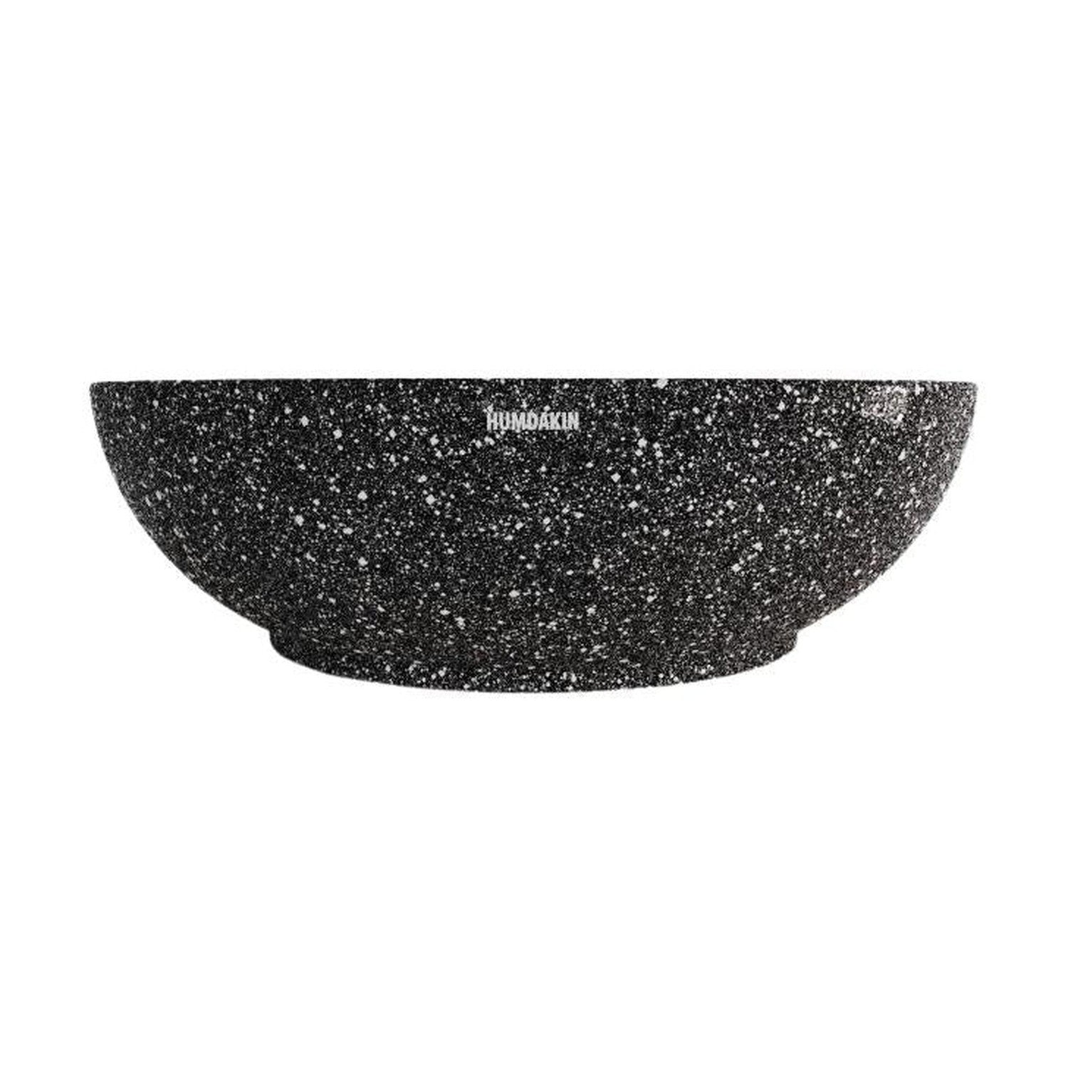 Humdakin Rome Terrazzo Bowl In Terrazzo, Black