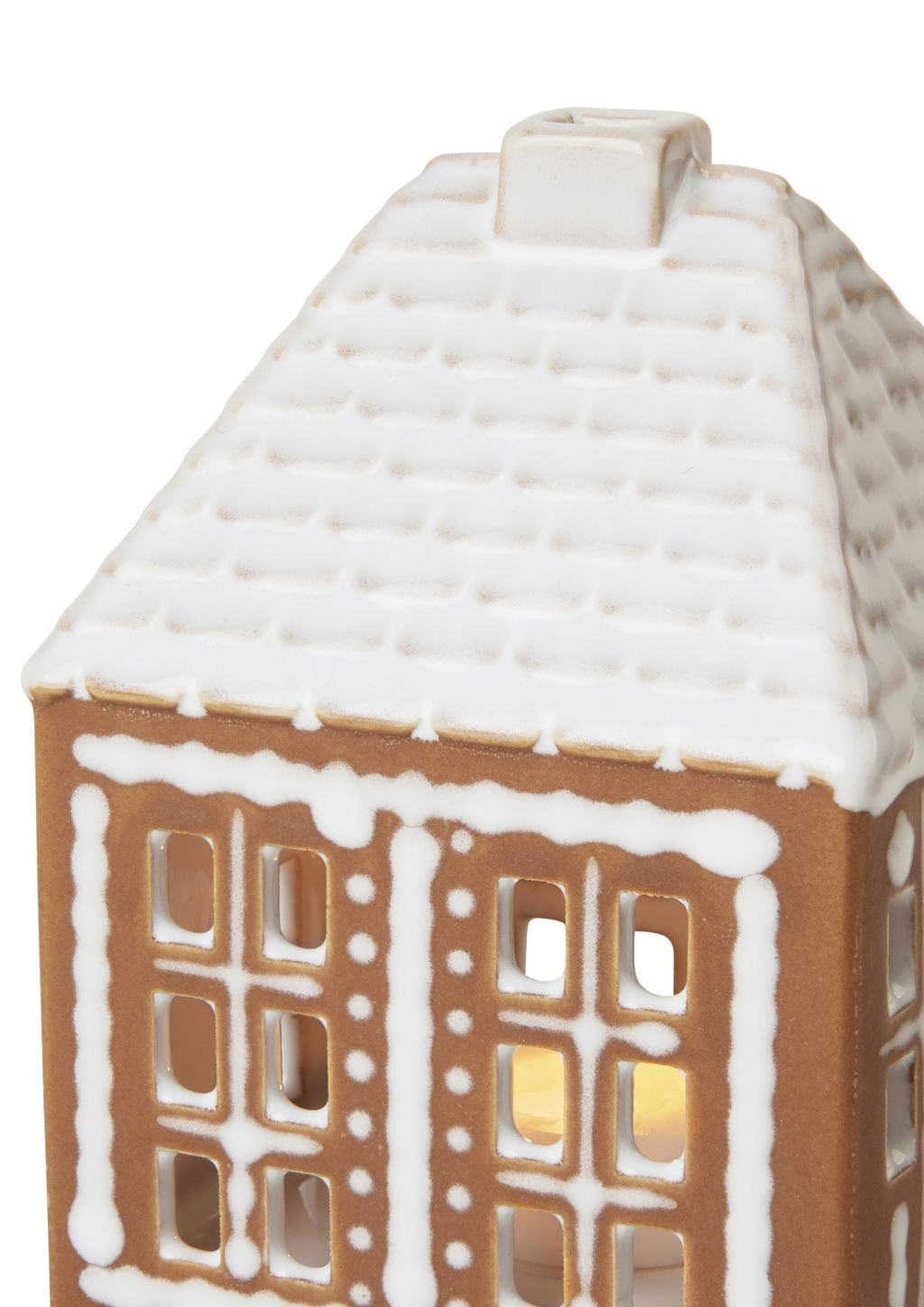 Kähler Gingerbread Lighthouse Brown, Small