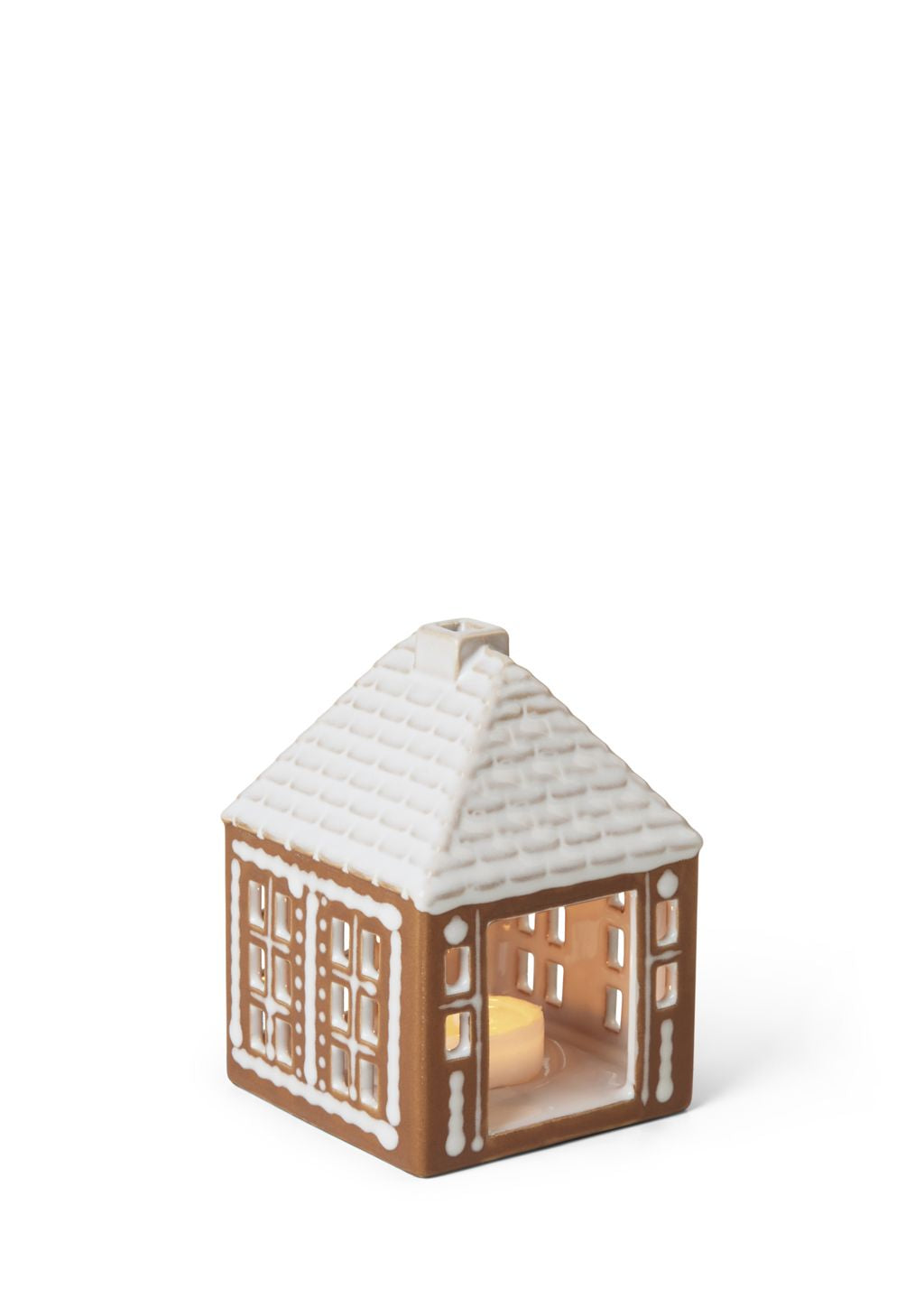 Kähler Gingerbread Lighthouse Brown, Small