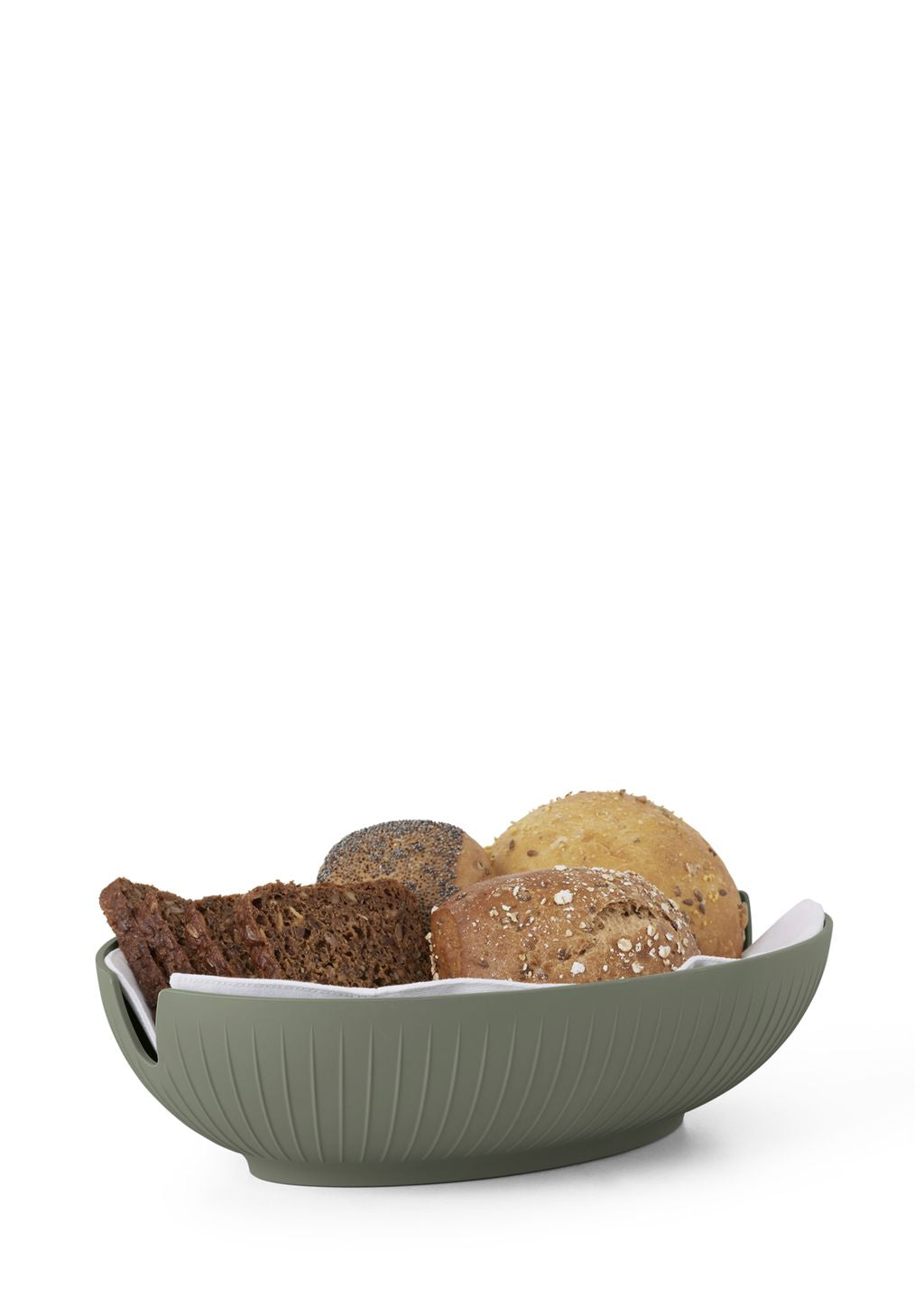 Kähler Hammershøi Bread Basket 29.5 X 20 Cm, Green